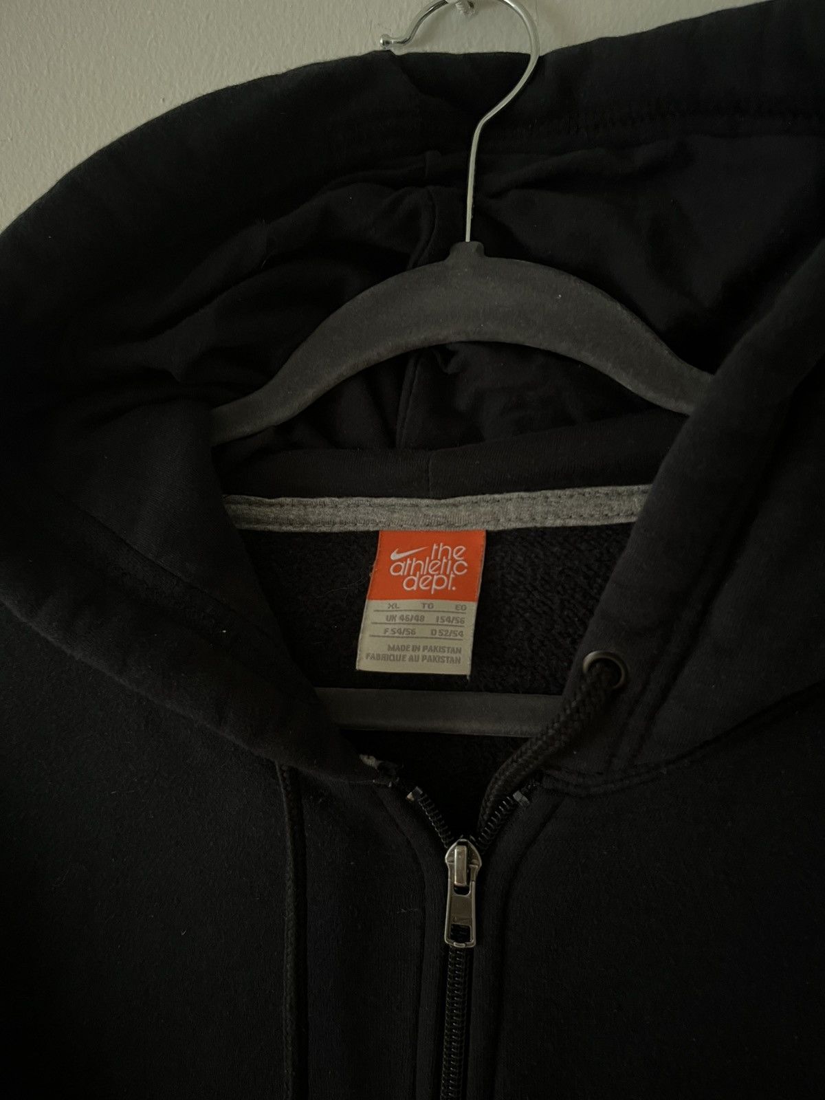 Nike Nike Zip Hoodie Logo Small vintage y2k rare solo Size US XL / EU 56 / 4 - 3 Thumbnail