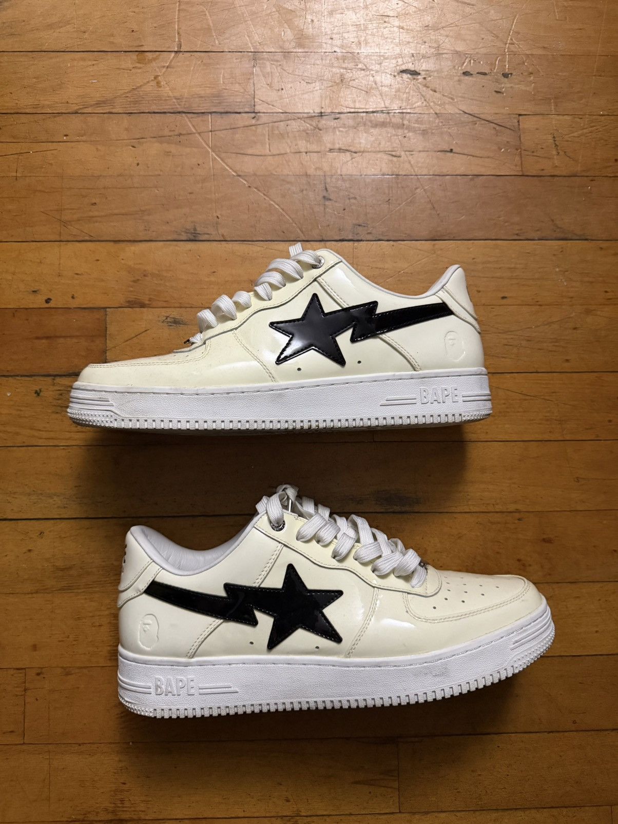 Bape Bapestas #2 M2 ‘White’ Size US 11 / EU 44 - 4 Thumbnail