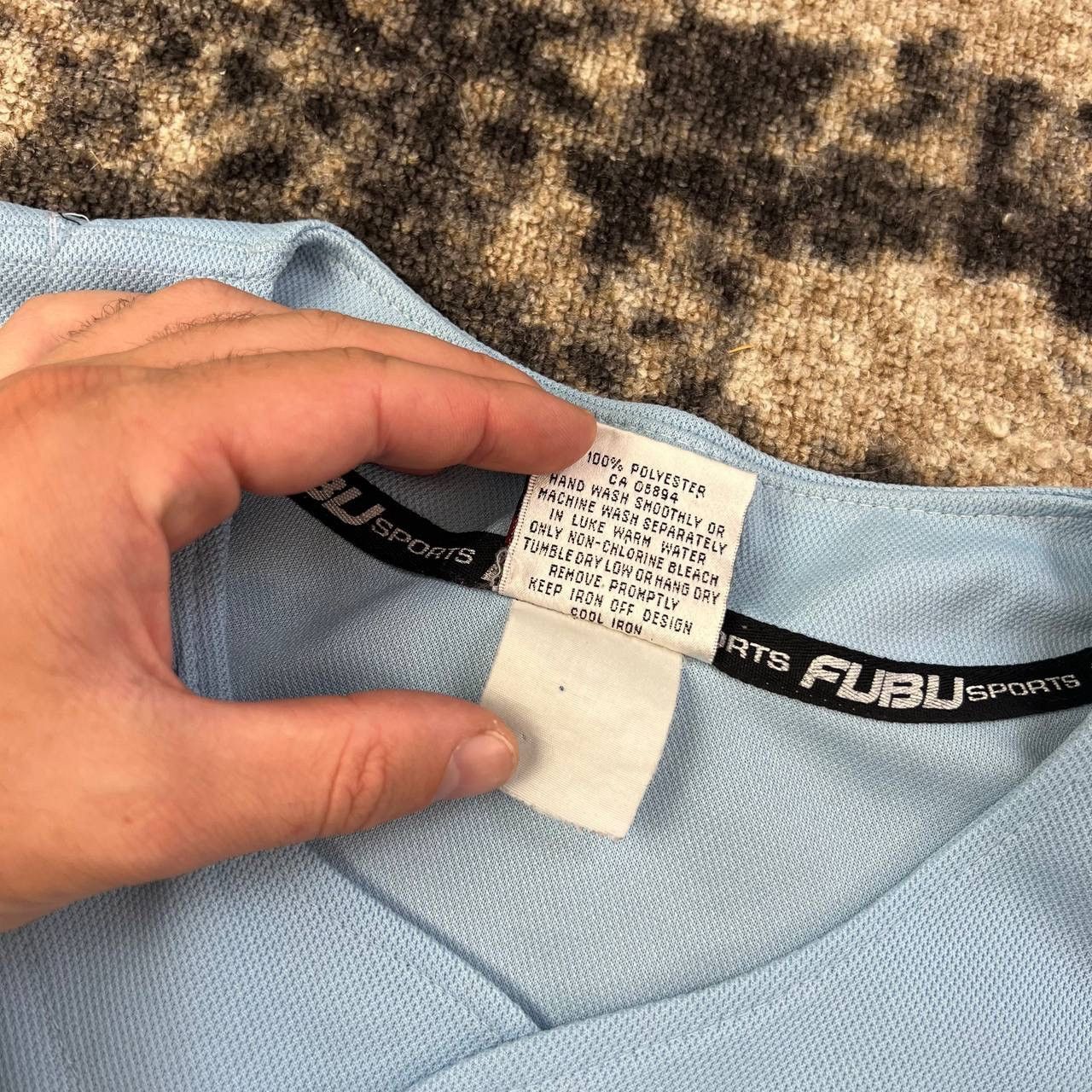 Fubu Fubu Vintage Big Embroidered Logo Button Up Jersey Size US M / EU 48-50 / 2 - 6 Thumbnail