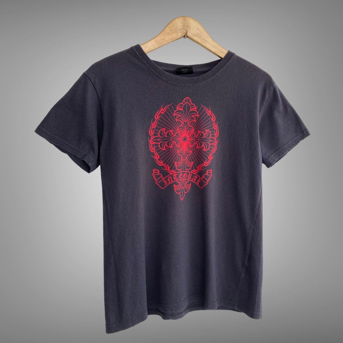 Japanese Brand Japanese "Destroy Integral" Chrome Heart Style Tee Size US M / EU 48-50 / 2 - 5 Thumbnail