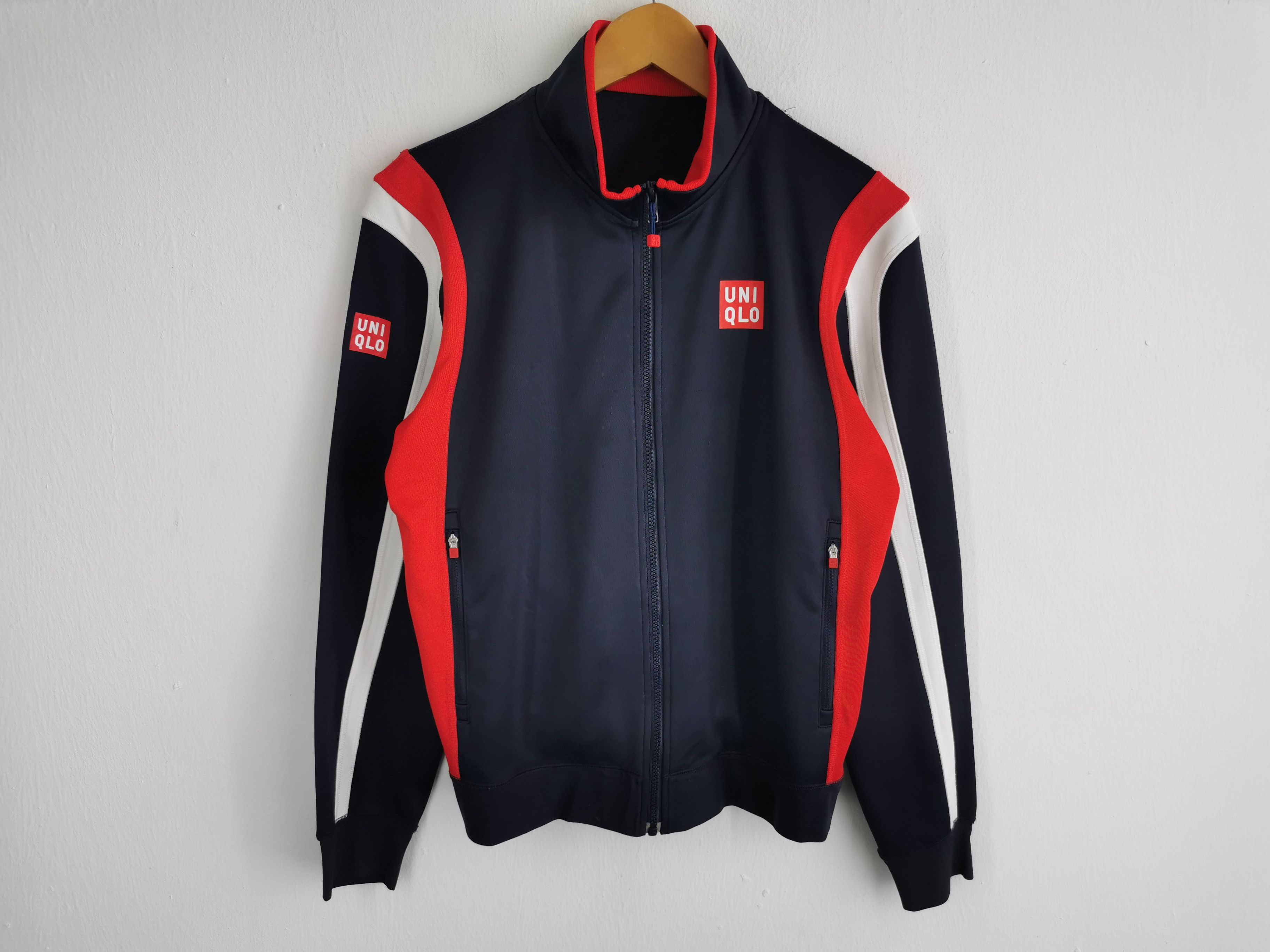 Uniqlo Uniqlo Novak Djokovic Tennis Track Top Multicolor Jacket Size US M / EU 48-50 / 2 - 2 Thumbnail