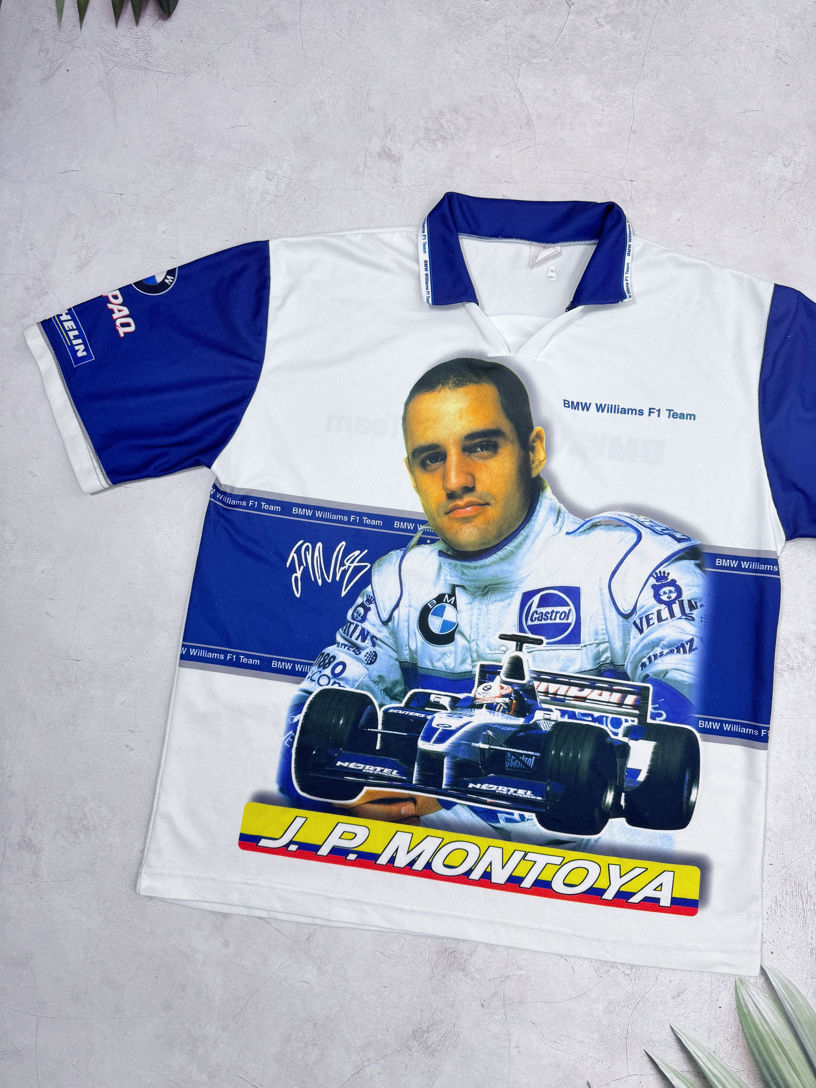 BMW × Formula 1 Vintage BMW Williams F1 Team T-Shirt J.P. MONTOYA Size US M / EU 48-50 / 2 - 2 Thumbnail