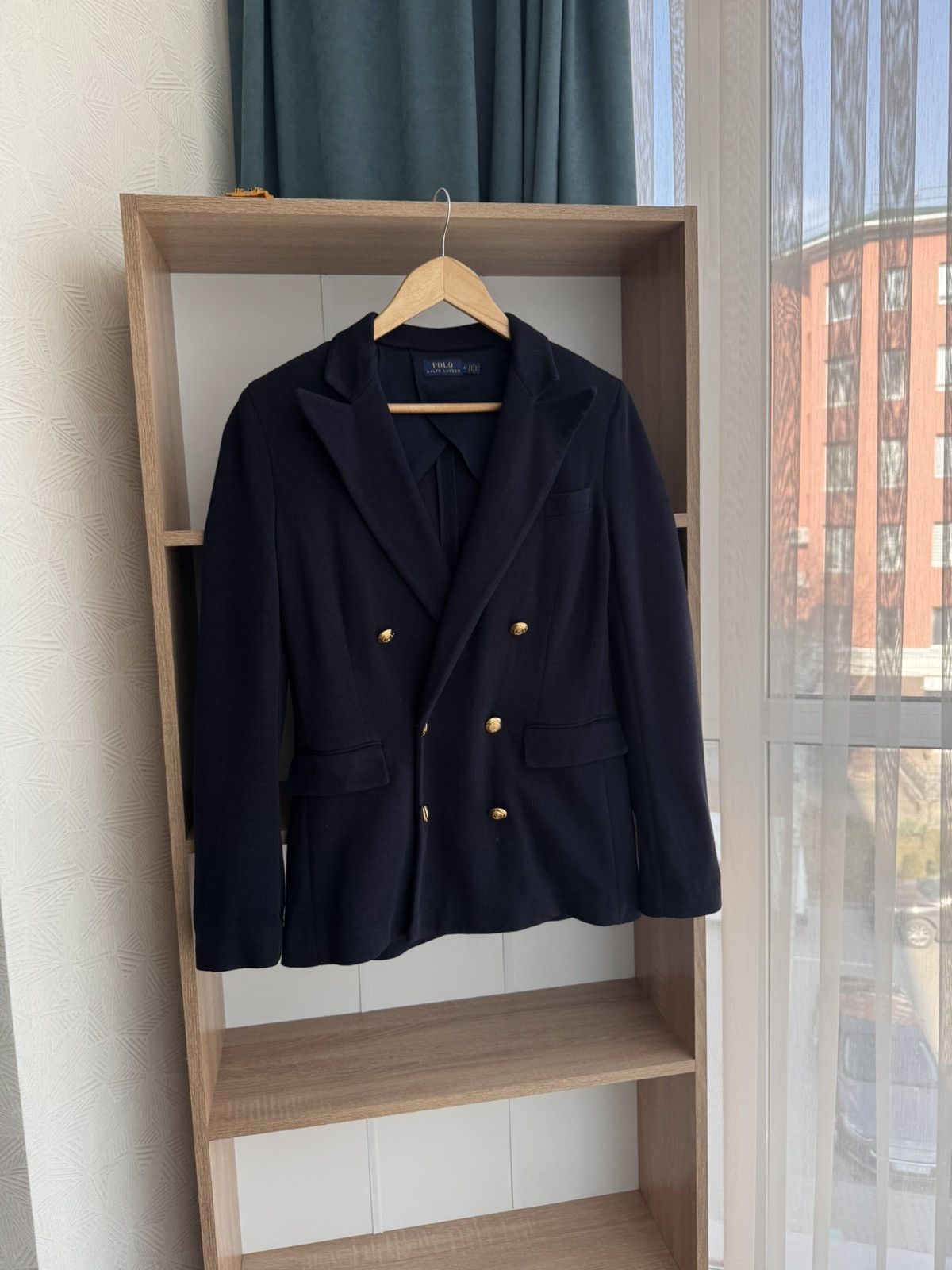 Polo Ralph Lauren × Ralph Lauren × Vintage Vintage Polo Ralph Lauren Double Breasted W' Navy Blazer Size M / US 6-8 / IT 42-44 - 4 Thumbnail