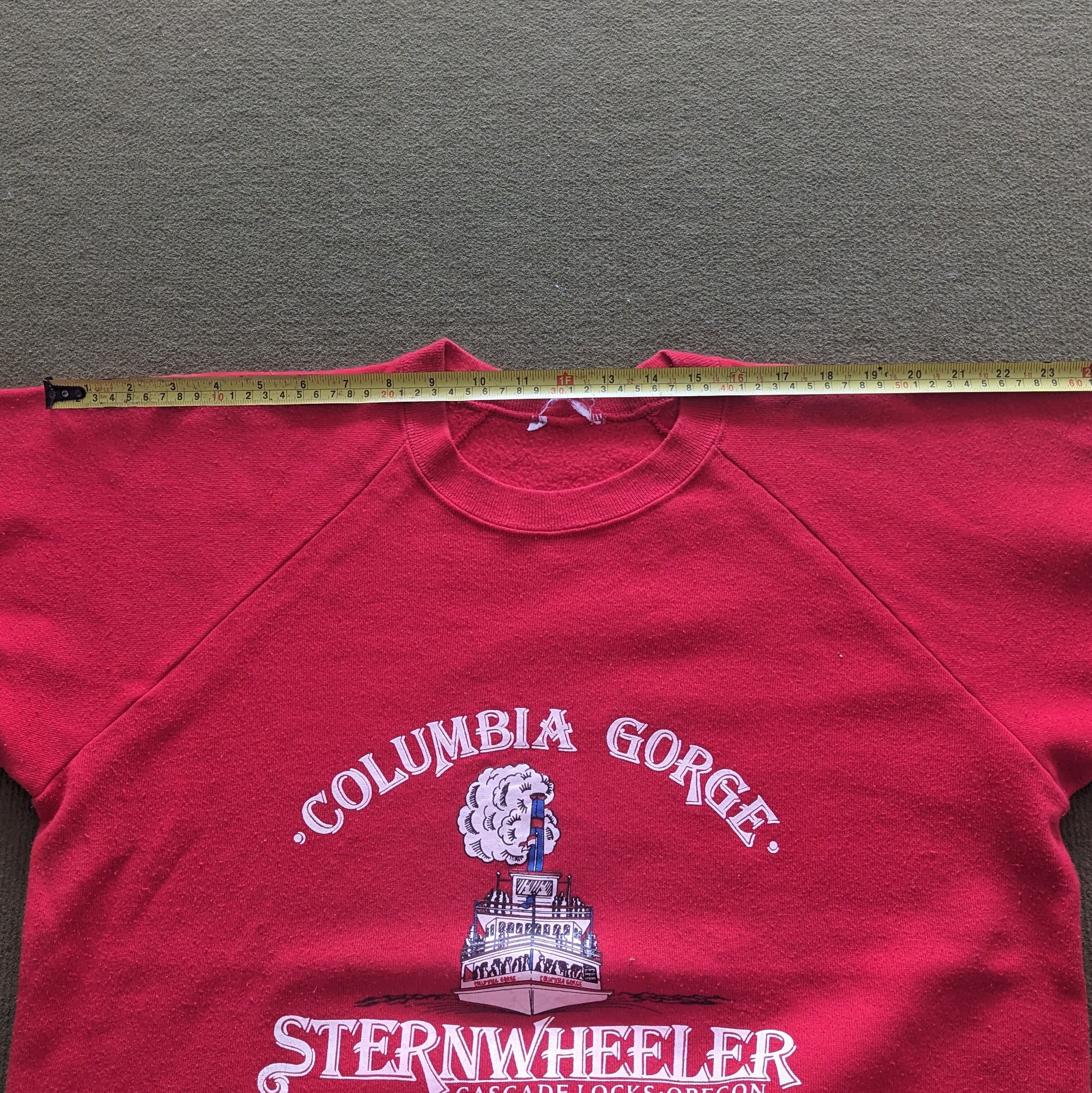 Other Vintage COLUMBIA GORGE STERNWHEELER Crewneck Sweatshirt Size US M / EU 48-50 / 2 - 4 Thumbnail