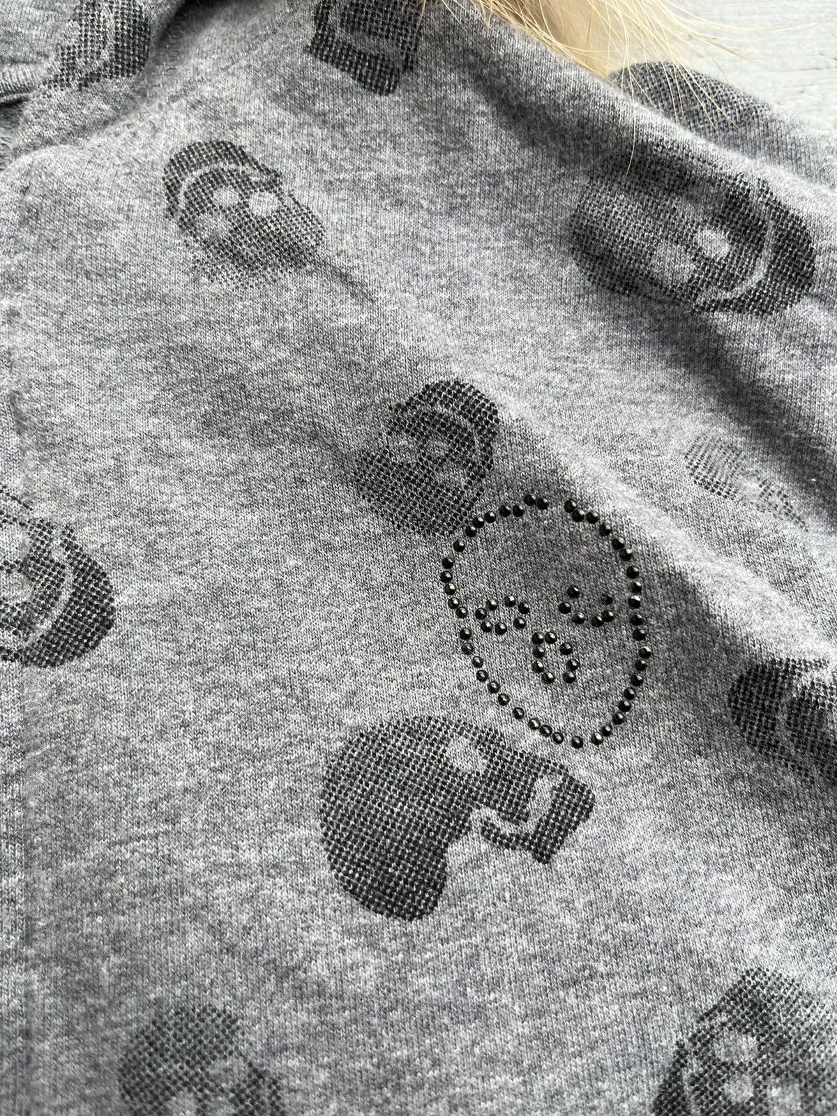 If Six Was Nine Fur Faux Skull Full Printt Hoodie Punk Lgb Size US S / EU 44-46 / 1 - 5 Thumbnail