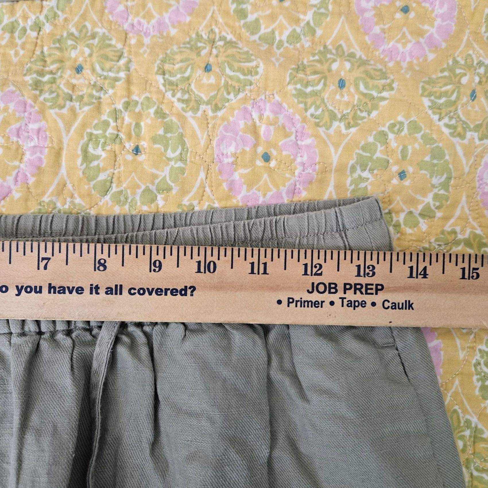 Madewell Madewell Skirt Mini Pull on Linen Lyocell Green S Small Size Regular Size 28" / US 6 / IT 42 - 3 Thumbnail