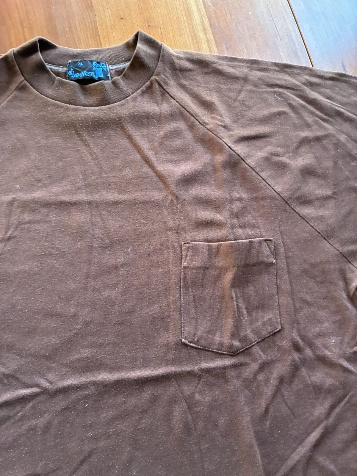 Vintage Vintage 1960’s brown pocket tee size XL Size US XL / EU 56 / 4 - 2 Thumbnail