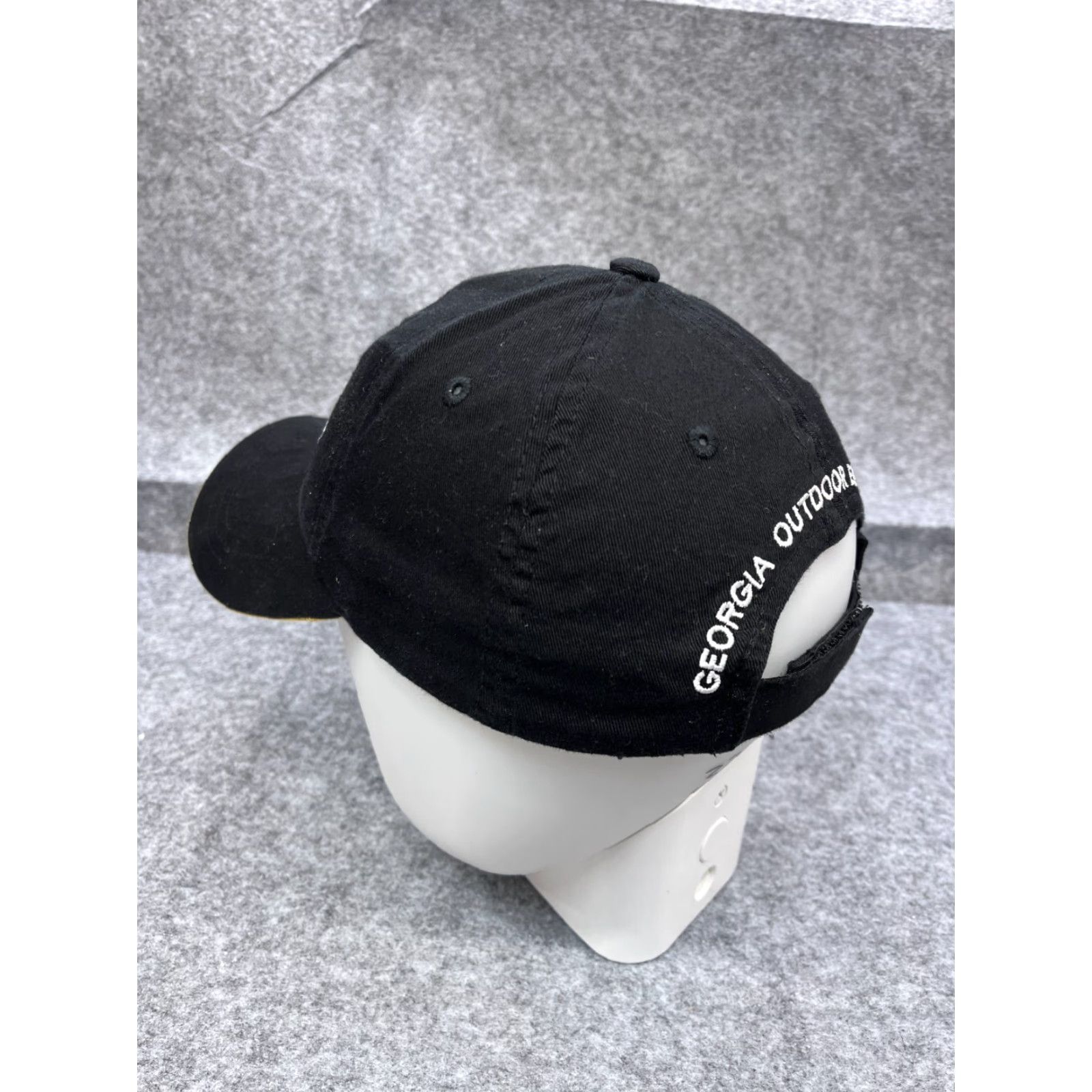 Equipment Hustler Outdoor Equipment Baseball Cap Adjustable Lightweight Cotton Black One Size Mens Size ONE SIZE - 5 Thumbnail