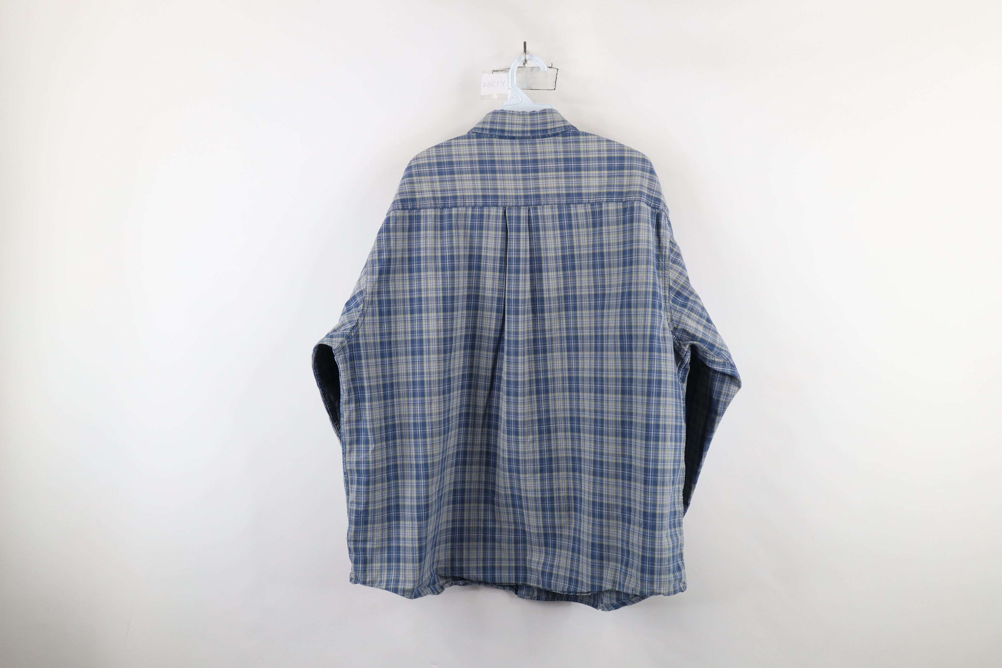 Carhartt × Vintage Vintage Carhartt Heavyweight Collared Button Down Shirt Size US XXL / EU 58 / 5 - 14 Thumbnail