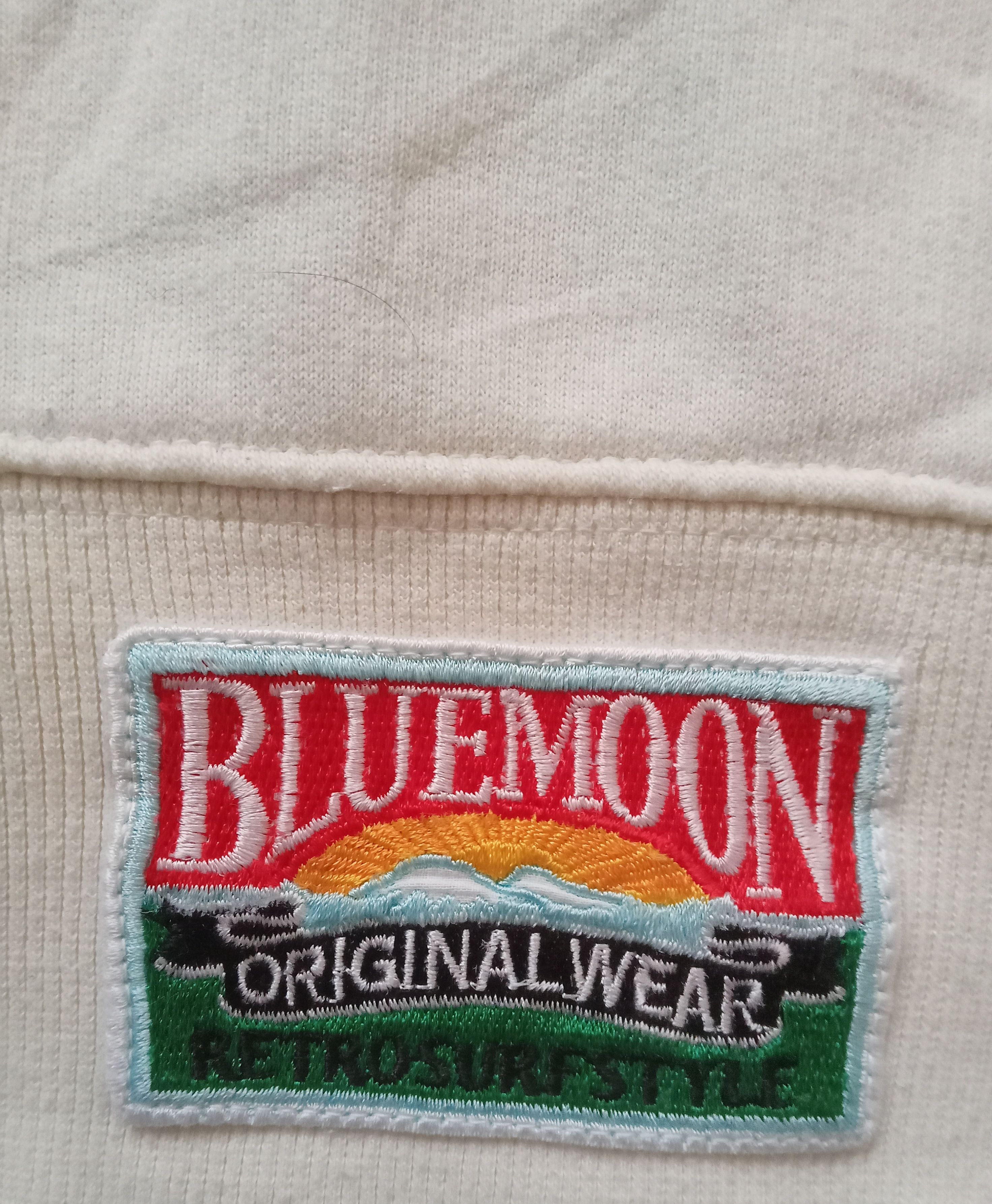 Other Blue Moon Blue Vintage Sweatshirt / Sweater Size US M / EU 48-50 / 2 - 4 Thumbnail