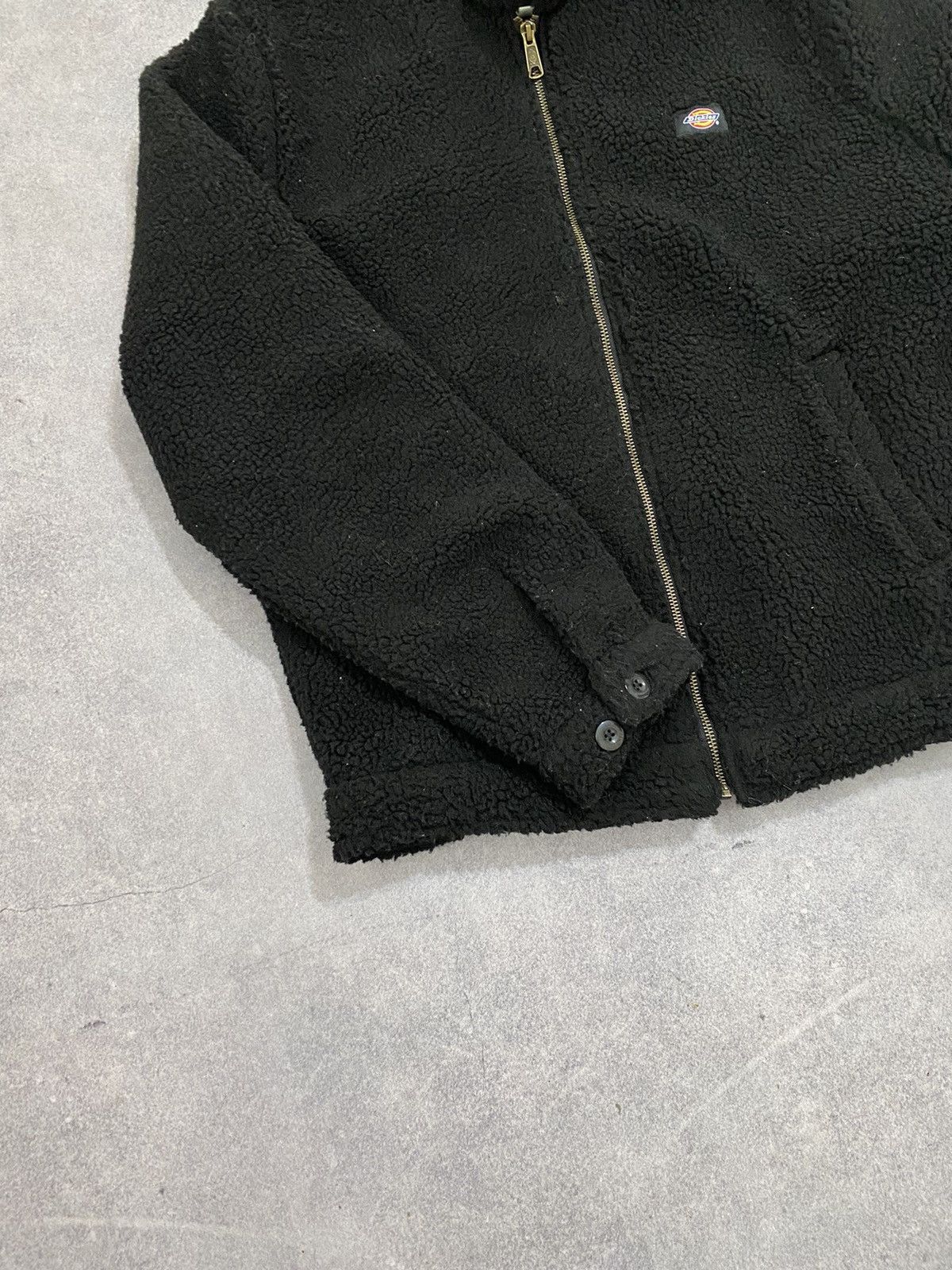 Dickies Dickies Black Sherpa Jacket Zip Up Size US M / EU 48-50 / 2 - 5 Thumbnail