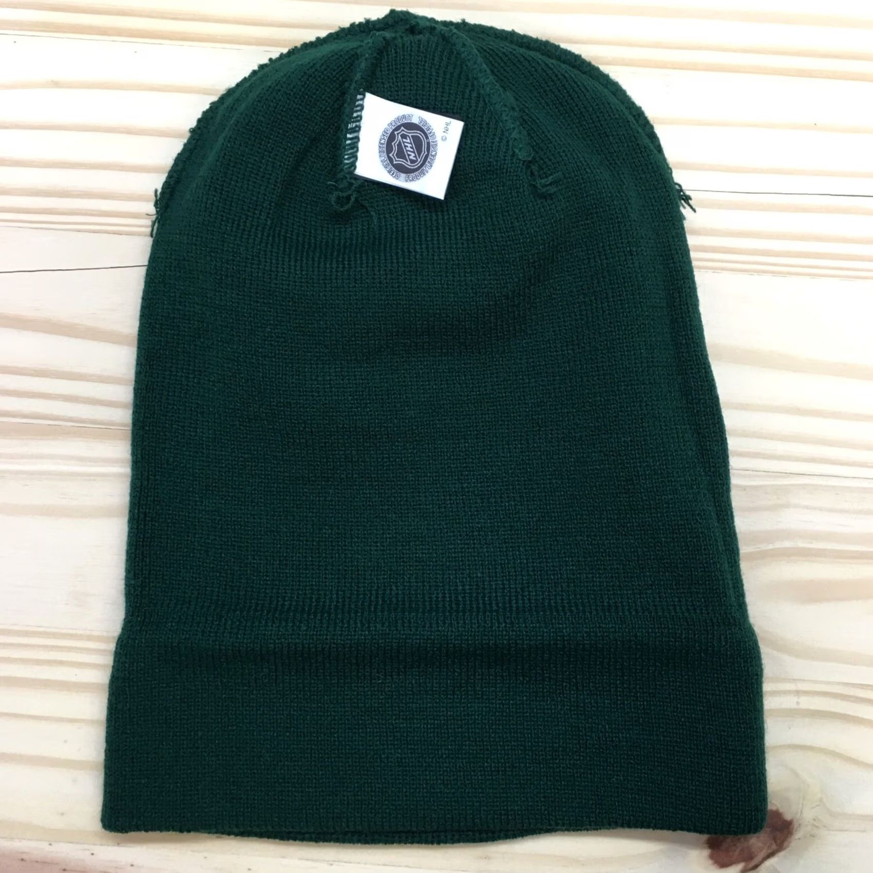Zephyr Minnesota Twins Zephyr Beanie Cap Hat Mens Green OS Embroidered Logo Size ONE SIZE - 7 Thumbnail