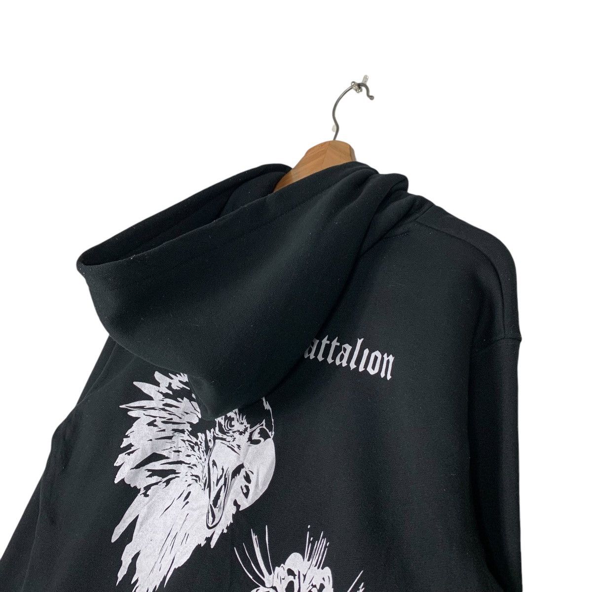 Japanese Brand Fourty Battalion The Eagle Graphics Hoodies #1389-C63 Size US M / EU 48-50 / 2 - 3 Thumbnail