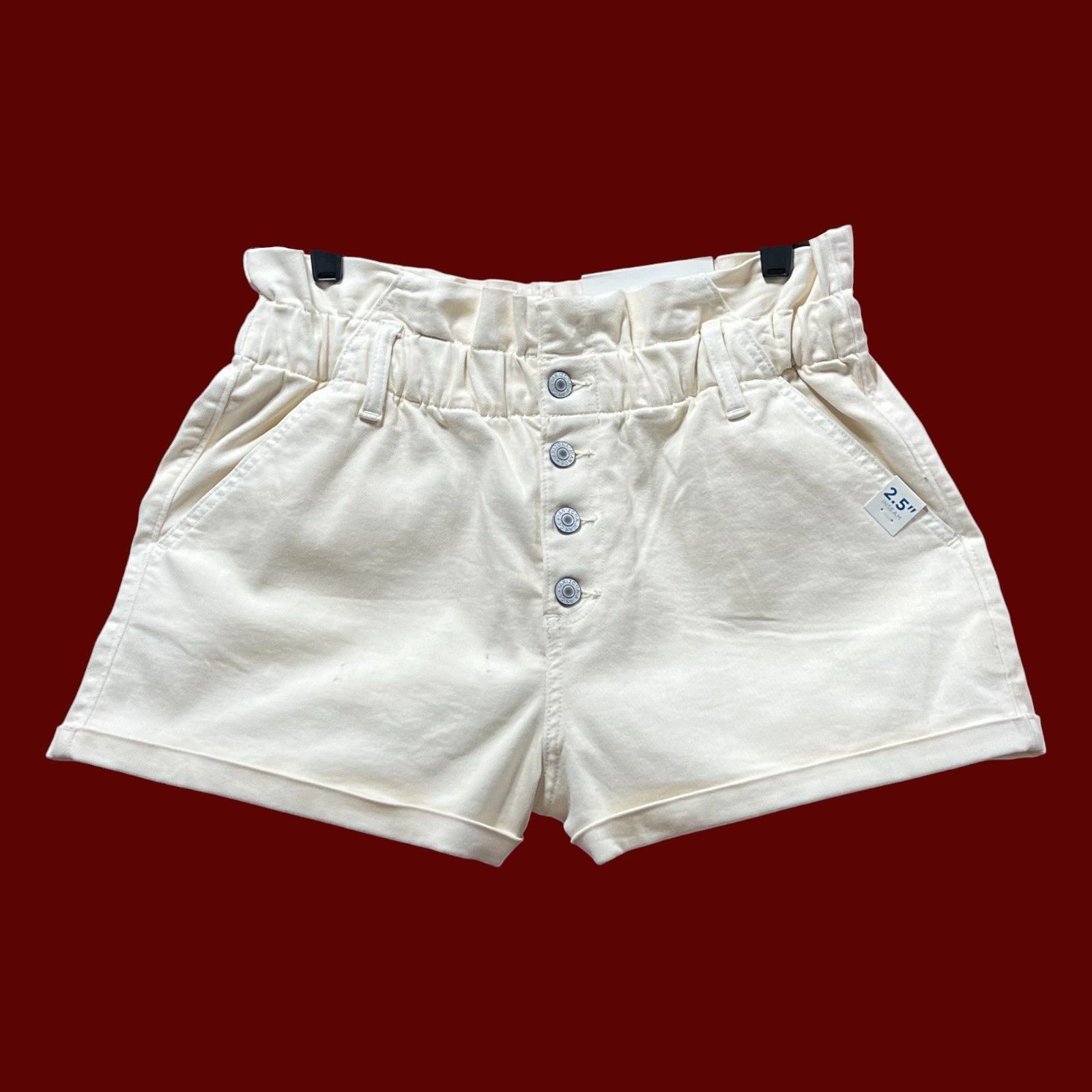 Arizona Jean Co. Arizona - Women's High Rise Denim Short - Beige - 13 Size 30" / US 8 / IT 44 - 1 Thumbnail