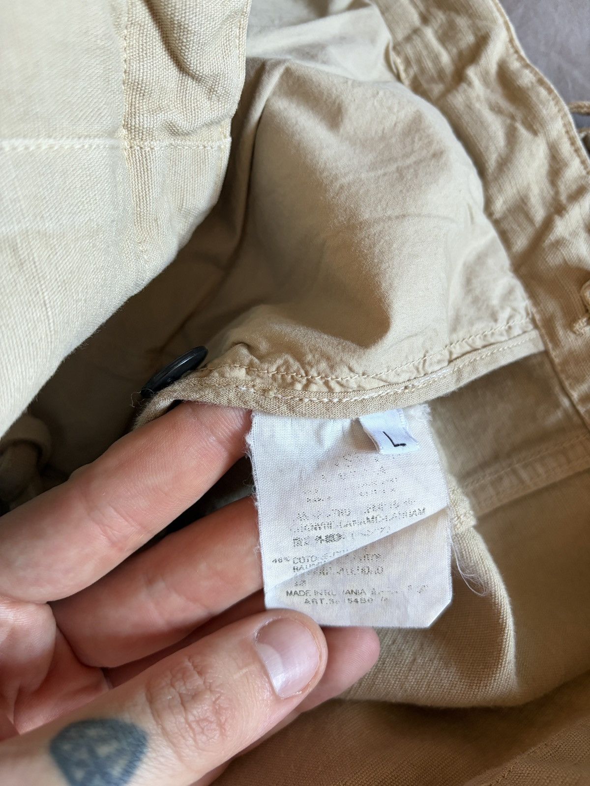 Stone Island Stone Island Compact Linen Jacket Size US L / EU 52-54 / 3 - 7 Thumbnail