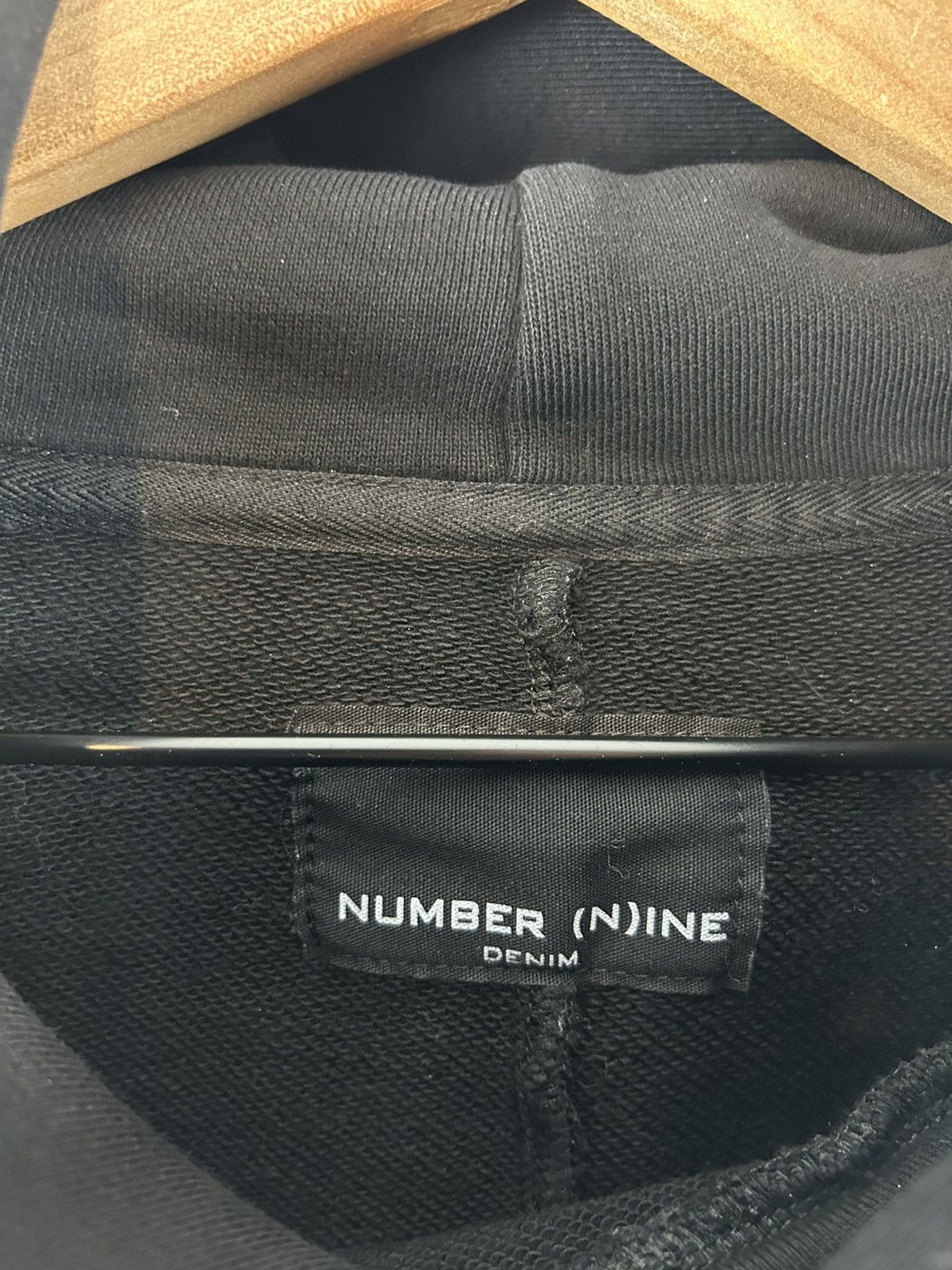 Number (N)ine Number Nine Back Hoodie Size US L / EU 52-54 / 3 - 6 Thumbnail