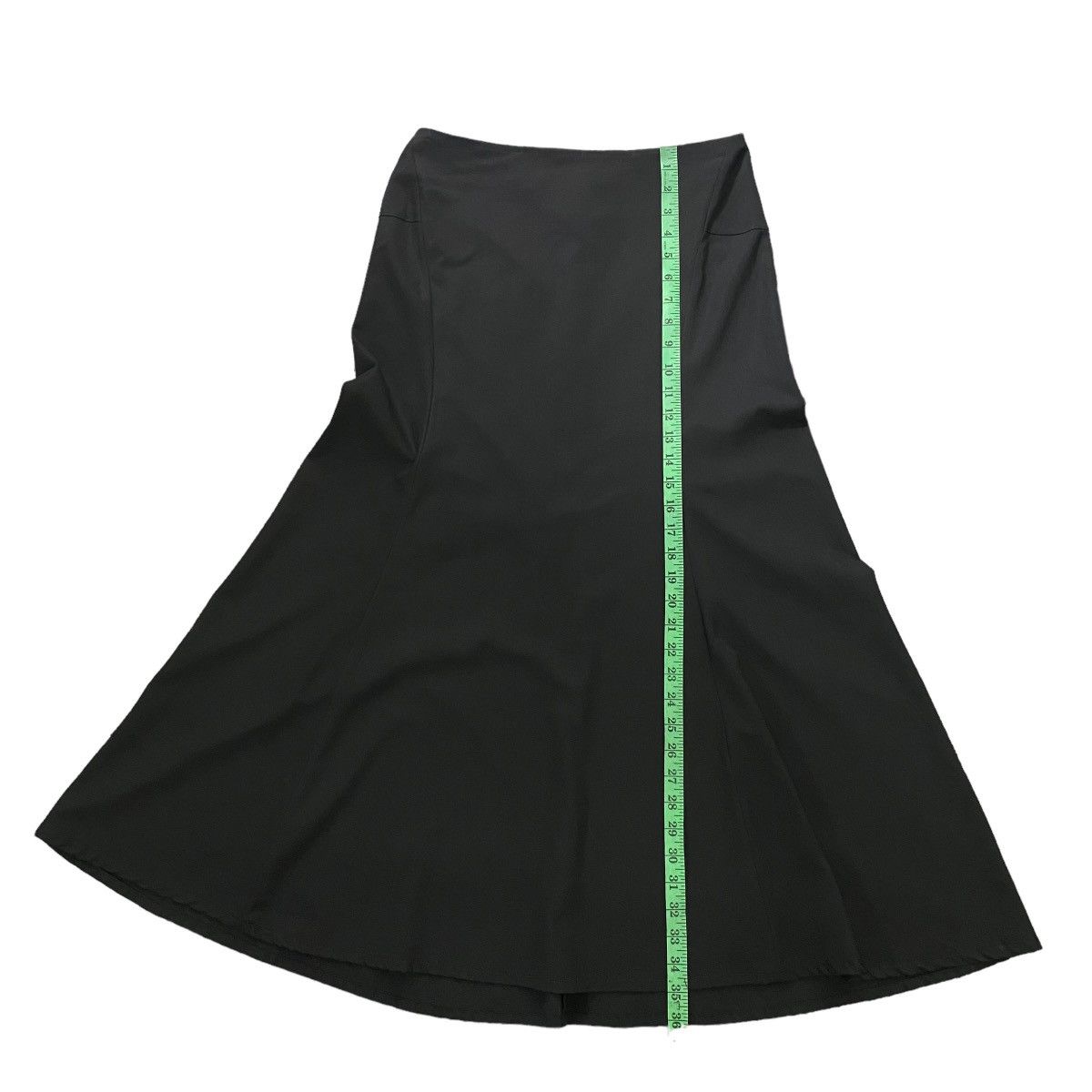Y's × Yohji Yamamoto Vintage Yohji Yamamoto Midi Skirt Black Colour Size 29" - 18 Thumbnail