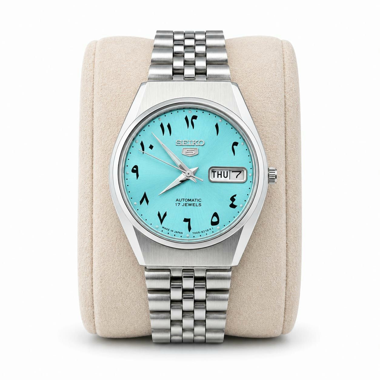 Seiko Vintage Seiko 5 Arabic Men's Wrist Automatic Watch Size 36 - 1 Thumbnail