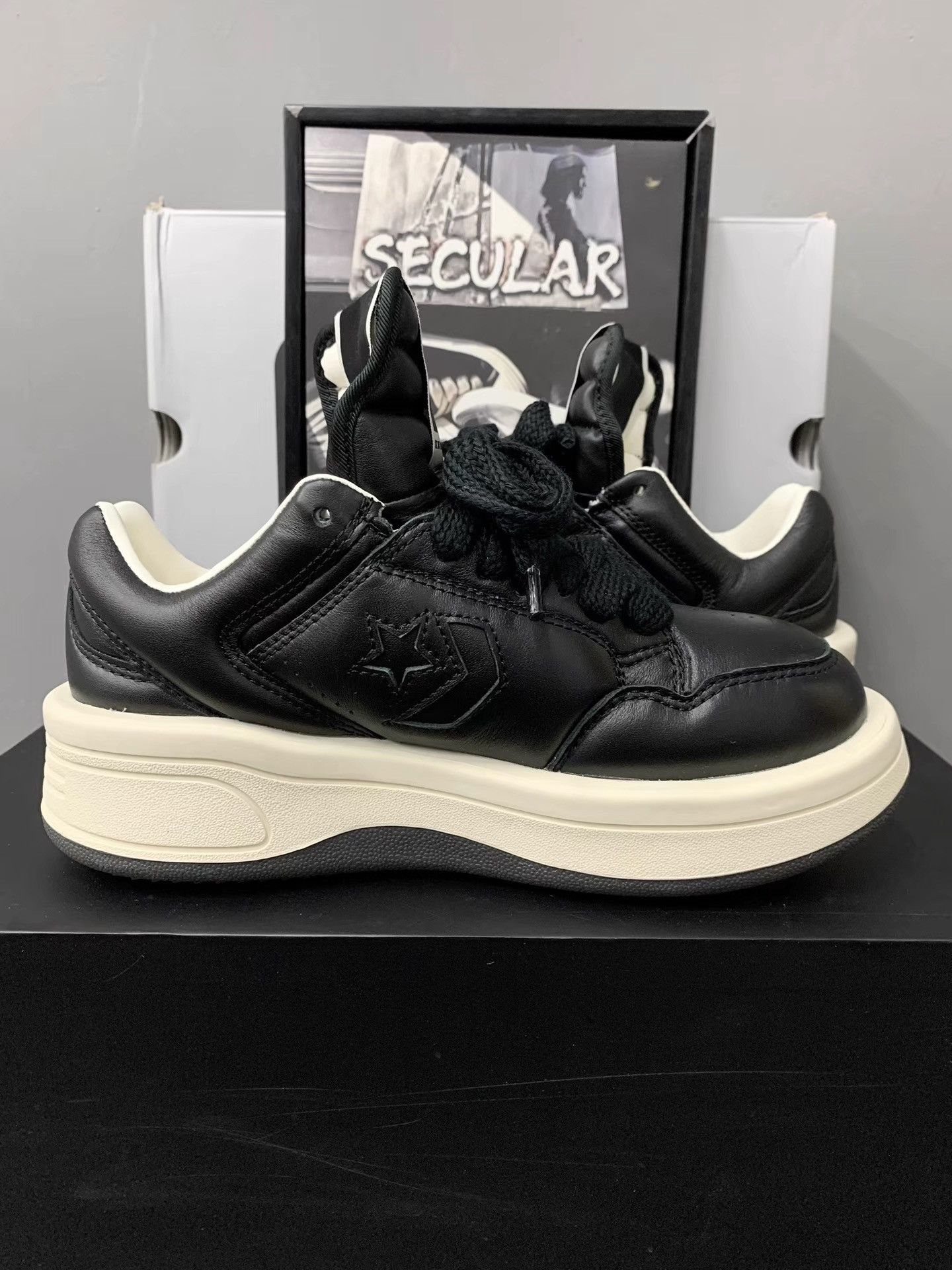 Rick Owens Rick Owens Converse Co-branded Low-top TURBOWPN K34 Size US 5 / IT 35 - 5 Thumbnail