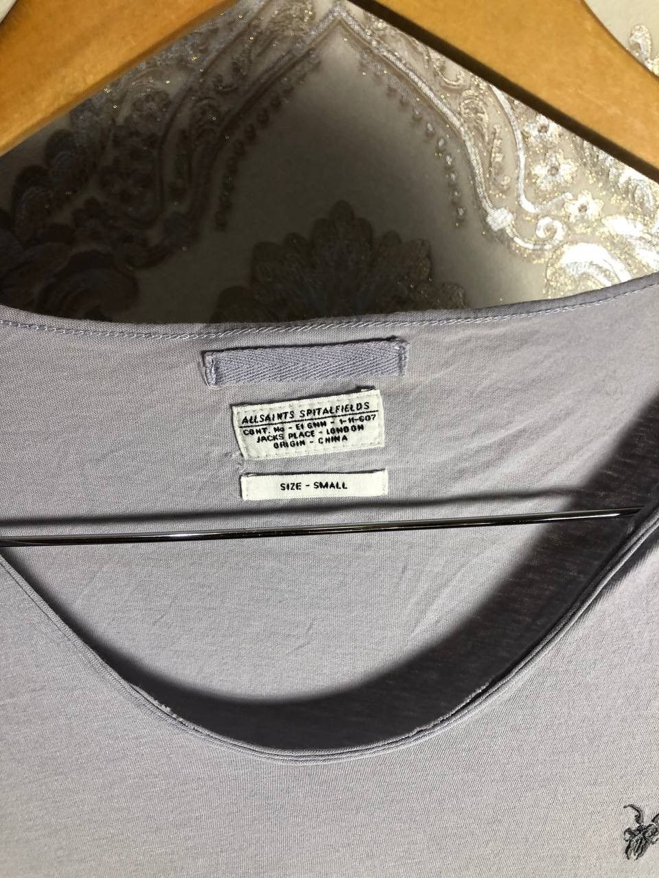 Allsaints × Vintage VERY RARE ALLSAINTS SPITALFIELDS DESIGNER T-SHIRT Y2K 90s Size US S / EU 44-46 / 1 - 3 Thumbnail