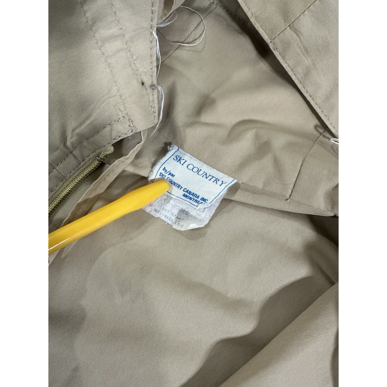 Other Vintage Ski Club Winter Sports Snowboarding Beige Parka Jack Size US L / EU 52-54 / 3 - 5 Thumbnail