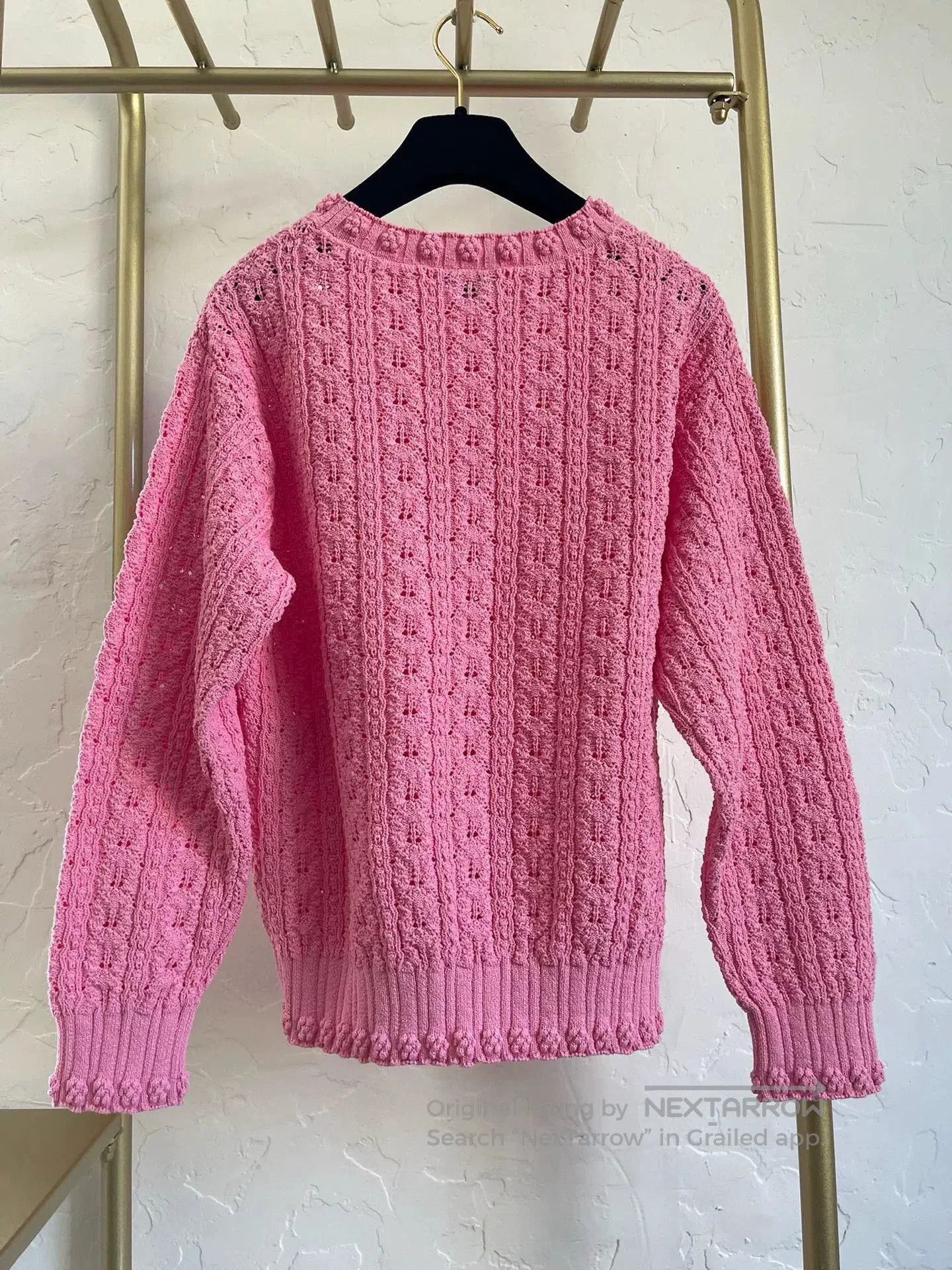 Chanel Chanel 2024 SS Pink Knit Sweater. Size US XS / EU 42 / 0 - 2 Thumbnail