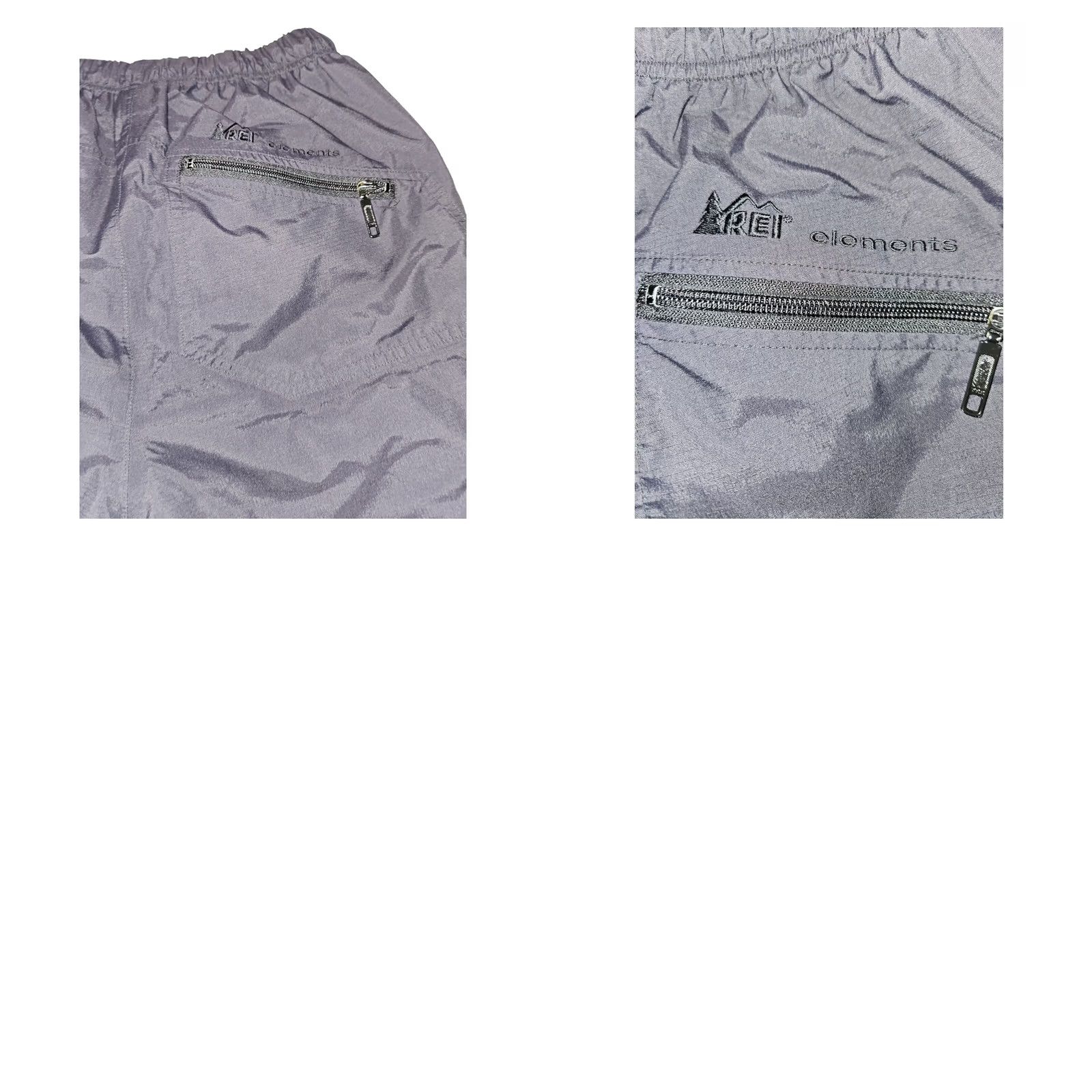 Vintage REI Elements Pants Mens Small Black Zip Pockets Zip Ankle Outdoors Sports Athletic Size US 29 - 8 Thumbnail