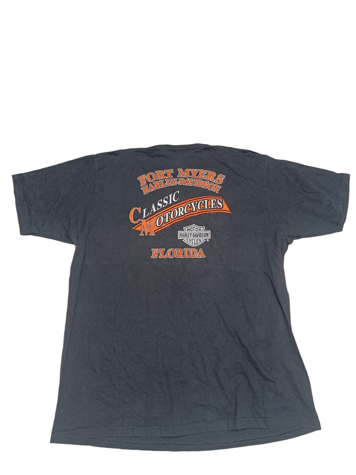 Harley Davidson HARLEY DAVIDSON FLORIDA BIKE SKULLS VINTAGE 2011 TEE Size US XL / EU 56 / 4 - 3 Thumbnail