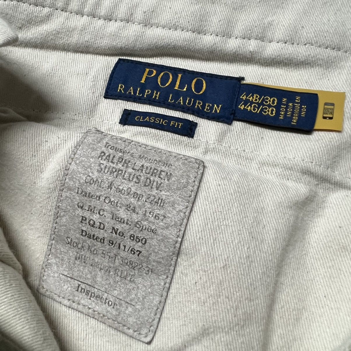 Polo Ralph Lauren × RRL Ralph Lauren Polo Ralph Lauren Military Tactical Cargo Pants Size US 44 / EU 60 - 11 Thumbnail