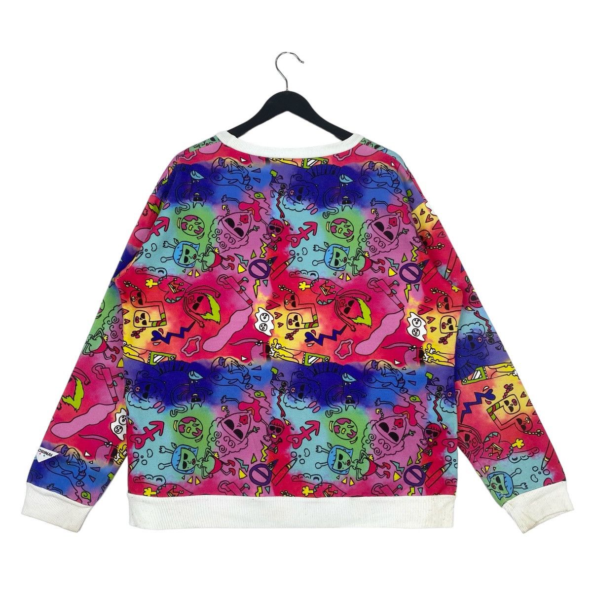 Designer × Vintage Miauler Mew Full Print Sweatshirt Crewneck Pullover Jumper Size US L / EU 52-54 / 3 - 5 Thumbnail