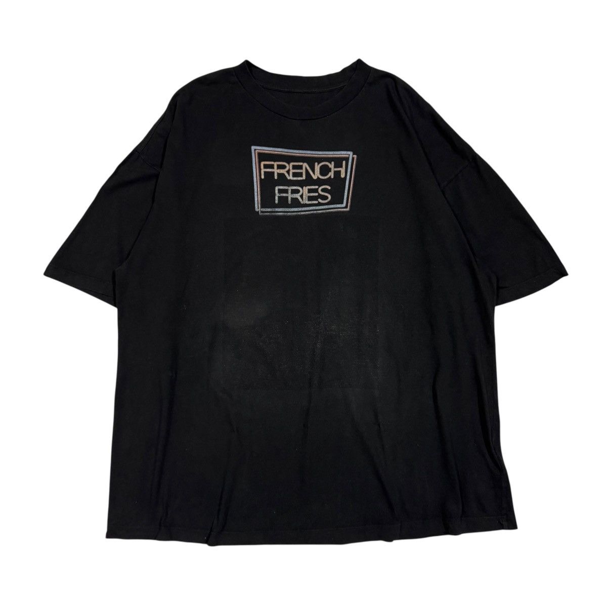 Maison Margiela MM6 Martin Margiela *Frech Fries*Printed Oversized Tee Size US S / EU 44-46 / 1 - 1 Thumbnail