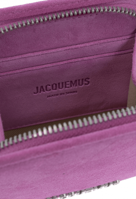 Jacquemus o1mle0625 Size: OS / Le Gadjo Wallet in Pink Size ONE SIZE - 4 Thumbnail