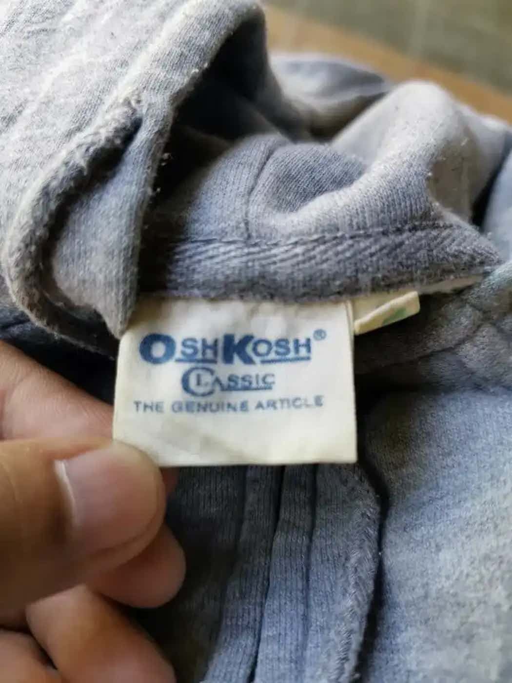 Oshkosh Vintage Osh Kosh Classic Hoodie Size US L / EU 52-54 / 3 - 4 Thumbnail