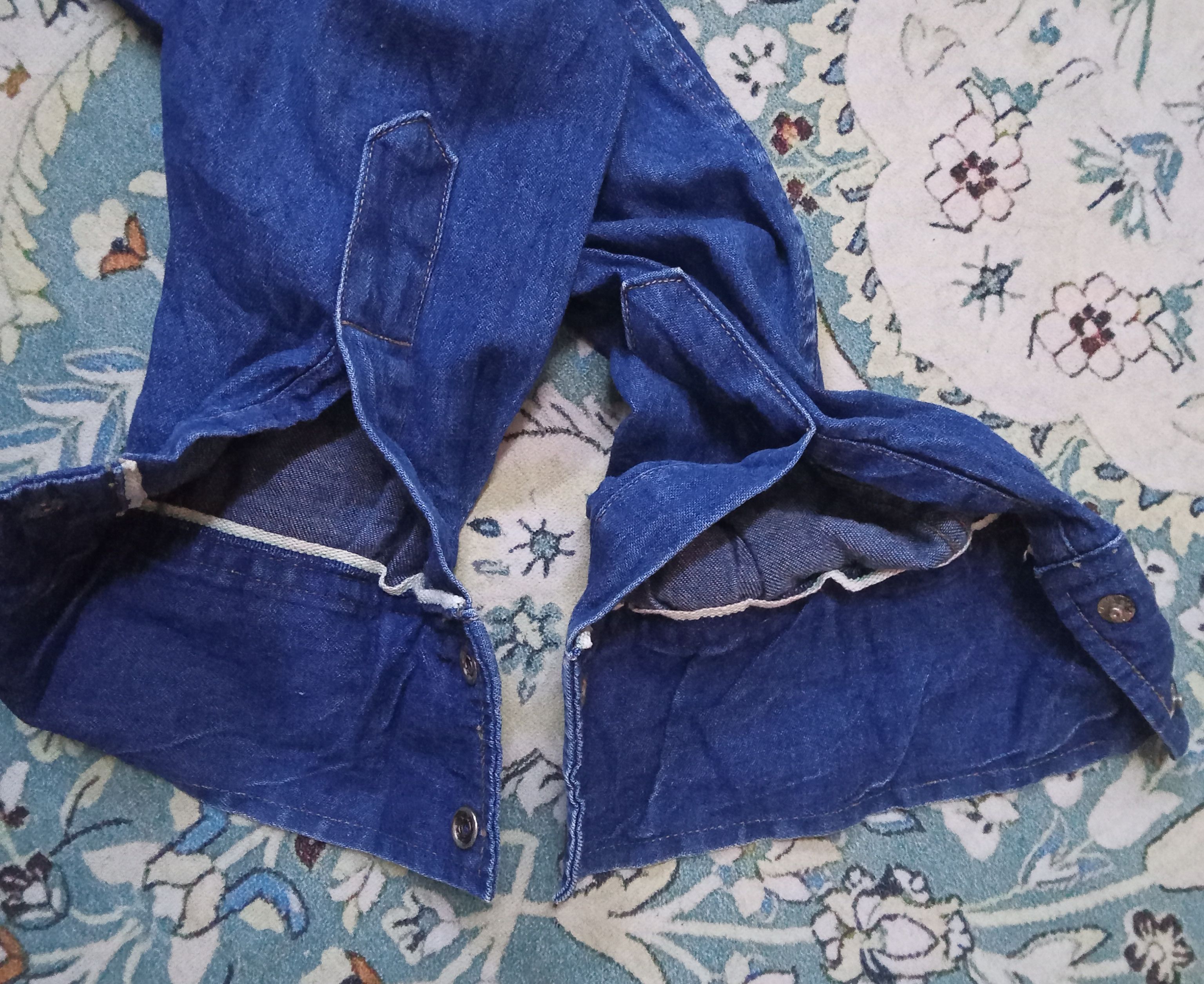 Edwin Edwin Vintage Selvedge Denim Western Snap Buttons Shirt Size M / US 6-8 / IT 42-44 - 8 Thumbnail