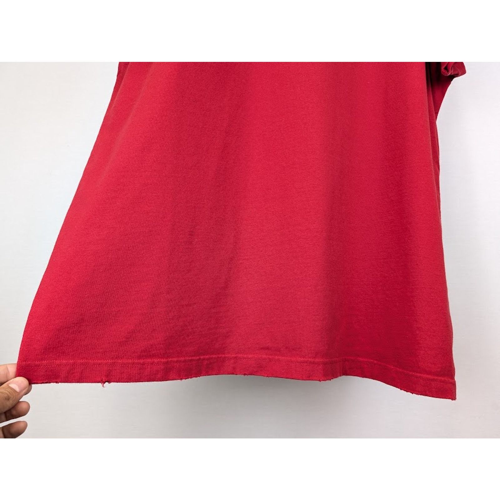 Balenciaga o1rshd1 Oversized T-Shirt in Faded Red Size US S / EU 44-46 / 1 - 6 Thumbnail
