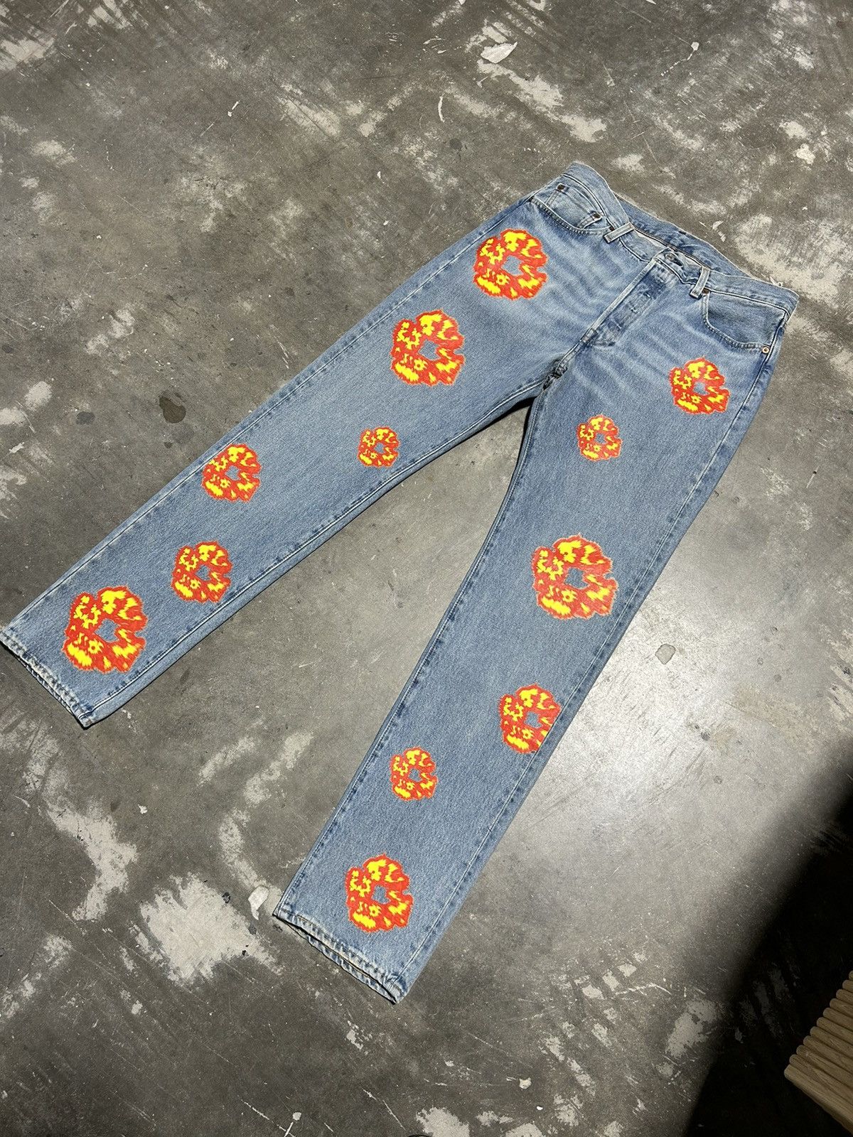 DENIM TEARS Denim Tears x Offset Levi’s 501 Jeans Size US 34 / EU 50 - 2 Thumbnail