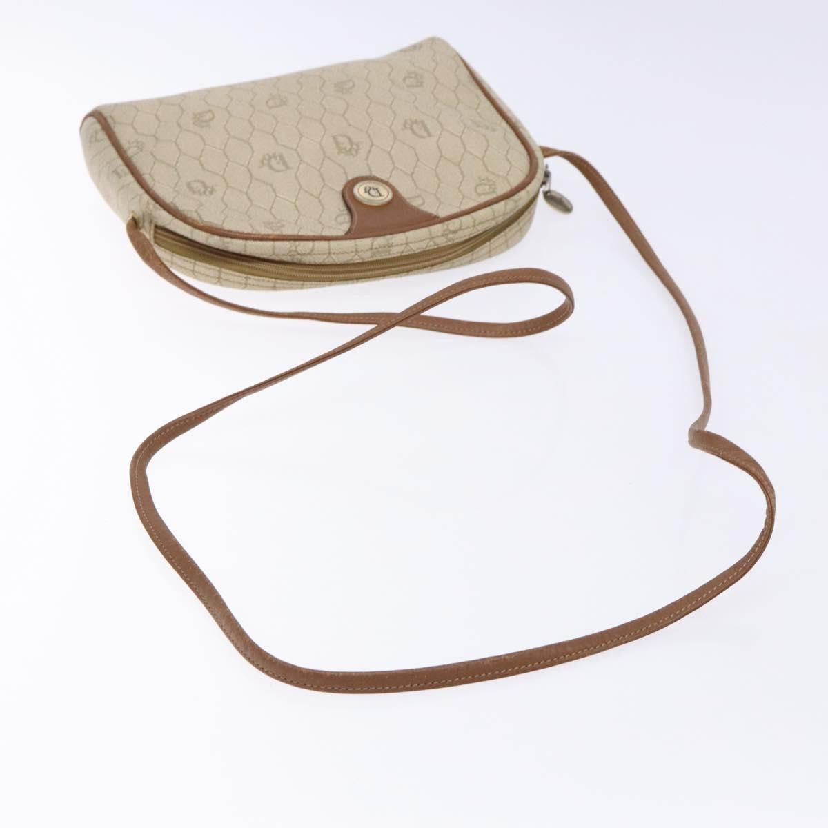 Dior DIOR Honeycomb Canvas Shoulder Bag Pvc Beige Gold Size ONE SIZE - 7 Thumbnail