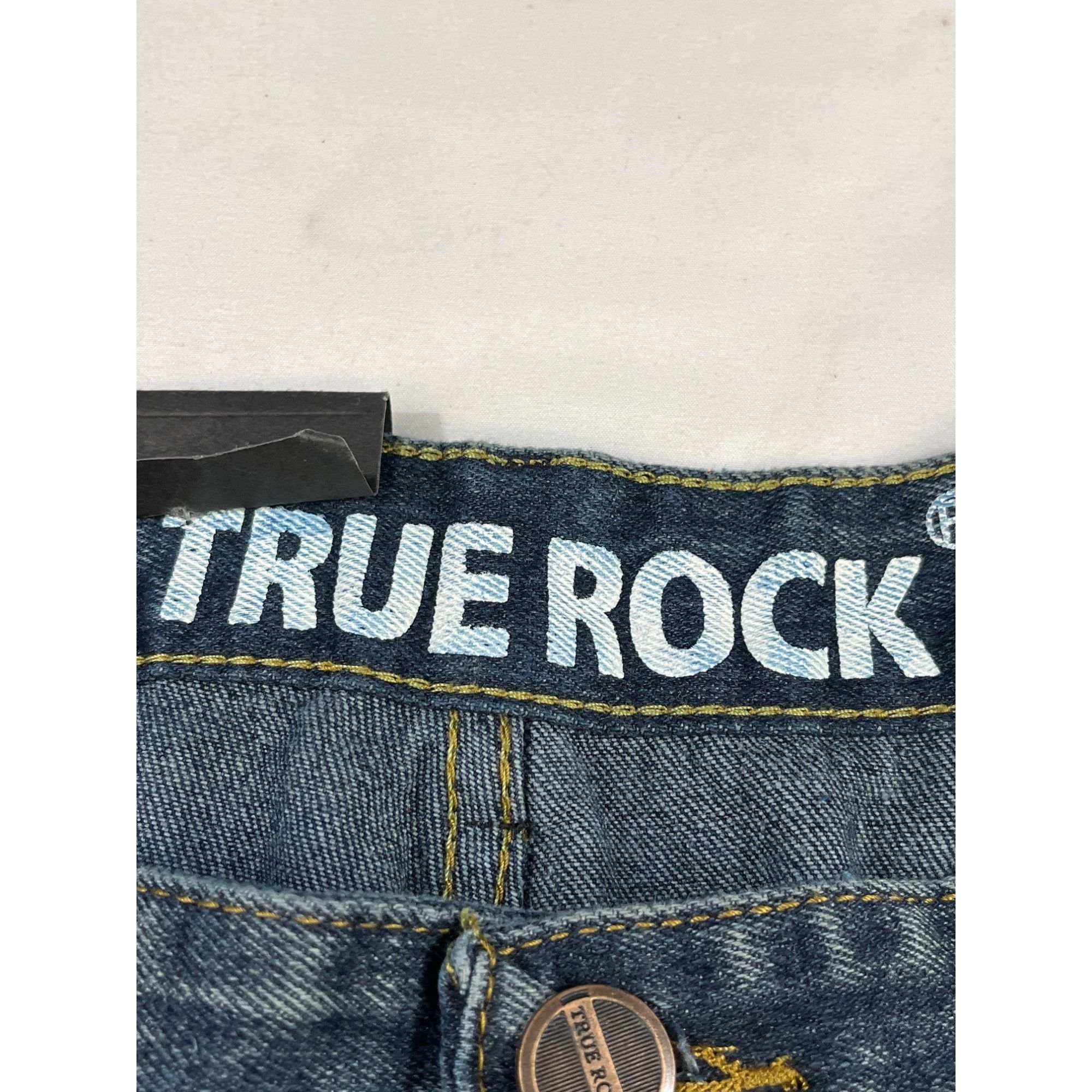 Other True Rock Men's Blue Ripped Jeans/Straight Leg Size 36 SKU 5 Size US 36 / EU 52 - 3 Thumbnail