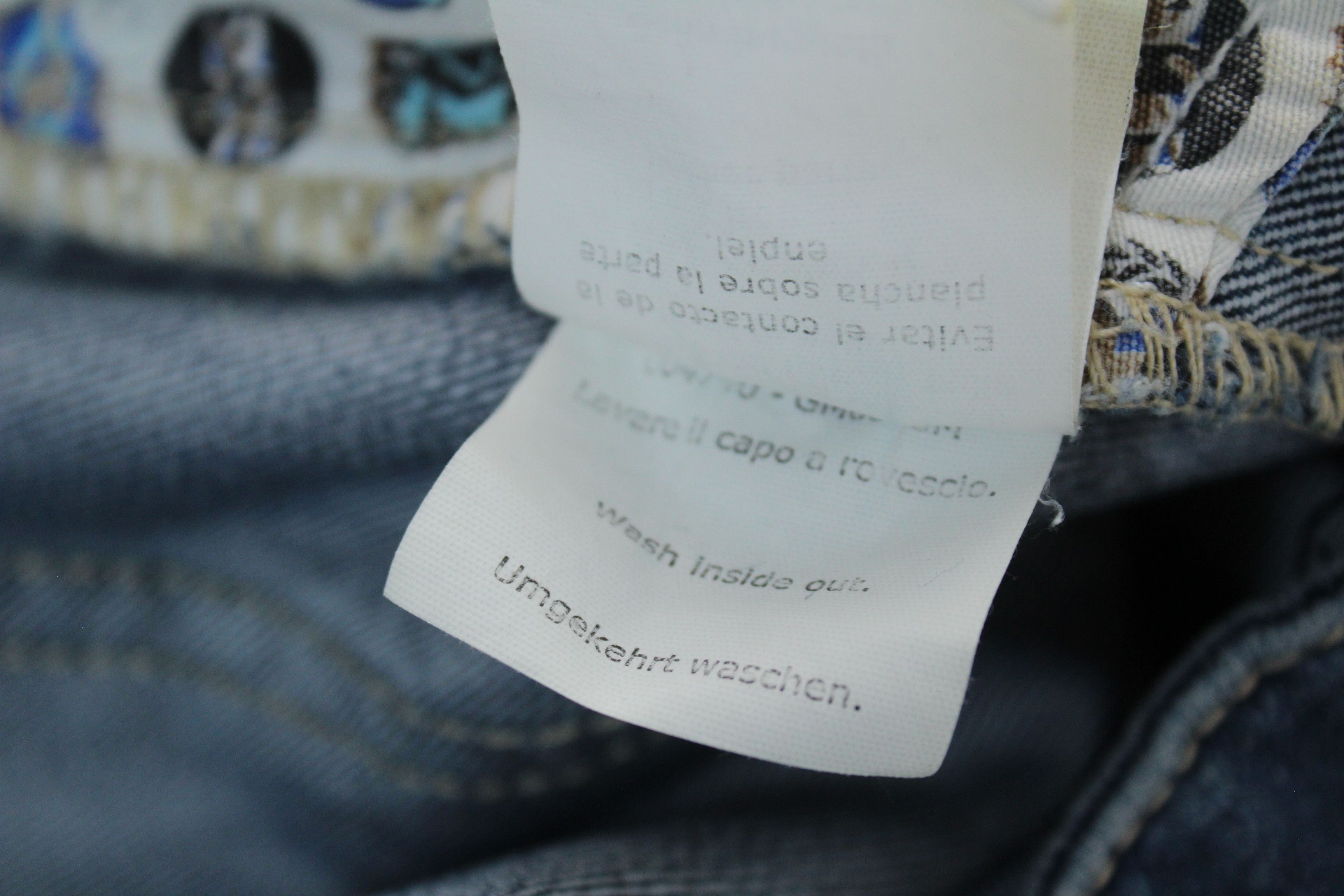 Iceberg Iceberg Indoor Big Logo Blue Distressed Denim Jeans Size 31 Size US 31 - 13 Thumbnail