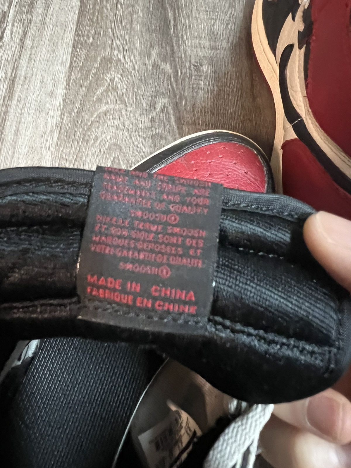 Jordan Brand Jordan 1 Bred Toe Size US 9.5 / EU 42-43 - 7 Thumbnail