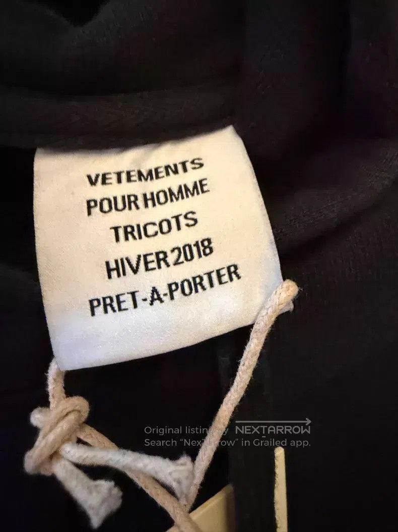 Vetements Vetements Patchwork Sweatshirt Black Size US S / EU 44-46 / 1 - 3 Thumbnail