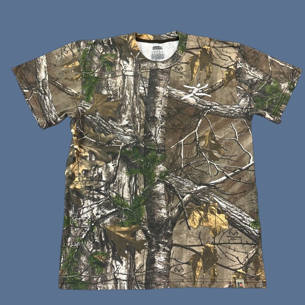Russell Athletic Russell Outdoors Shirt Mens Large Realtree Xtra Camouflage Crewneck Hunting Shirt Mens L Realtree Xtra Camouflage Russell Athletic Size US L / EU 52-54 / 3 - 1 Thumbnail
