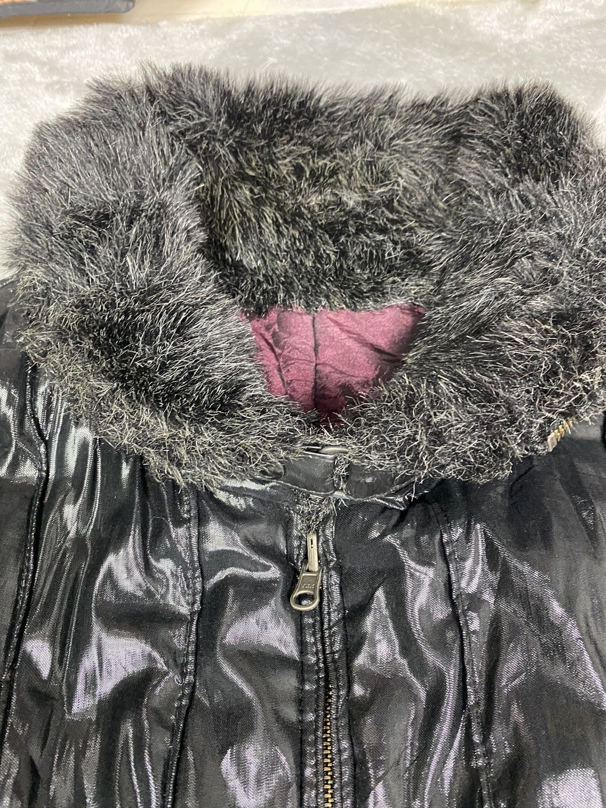 Le Grande Bleu (L.G.B.) LGB If Six Was Nine Style Men Tenoras Faux Fur Jacket. J0118 Size US L / EU 52-54 / 3 - 4 Thumbnail