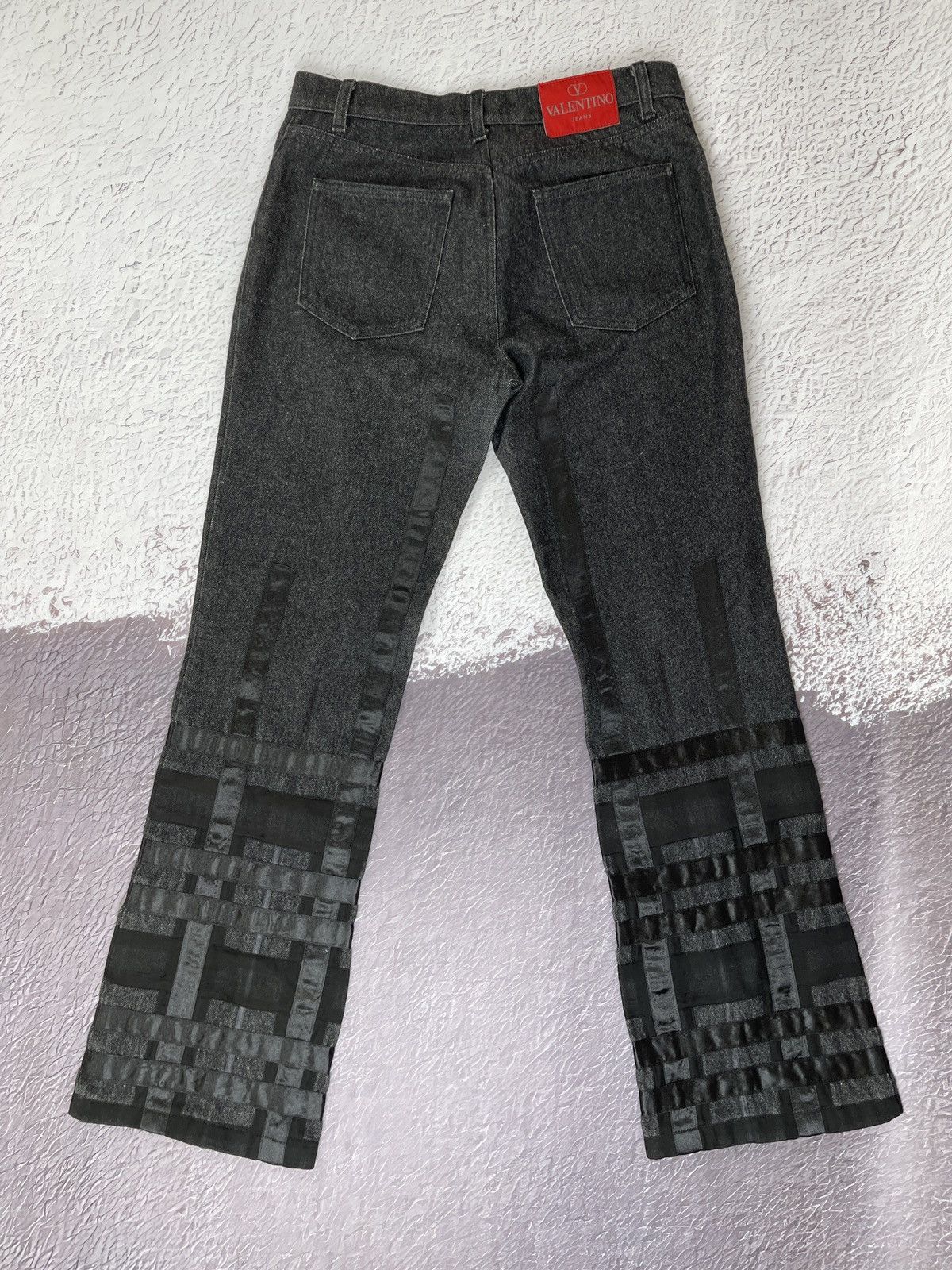 Valentino Valentino Jeans Avant Garde bondage style denim flared pants Size 30" / US 8 / IT 44 - 14 Thumbnail