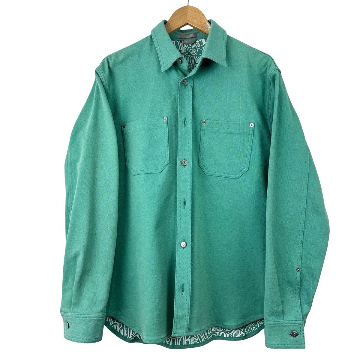 Dior Dior Full-print denim jacket Size US S / EU 44-46 / 1 - 1 Thumbnail