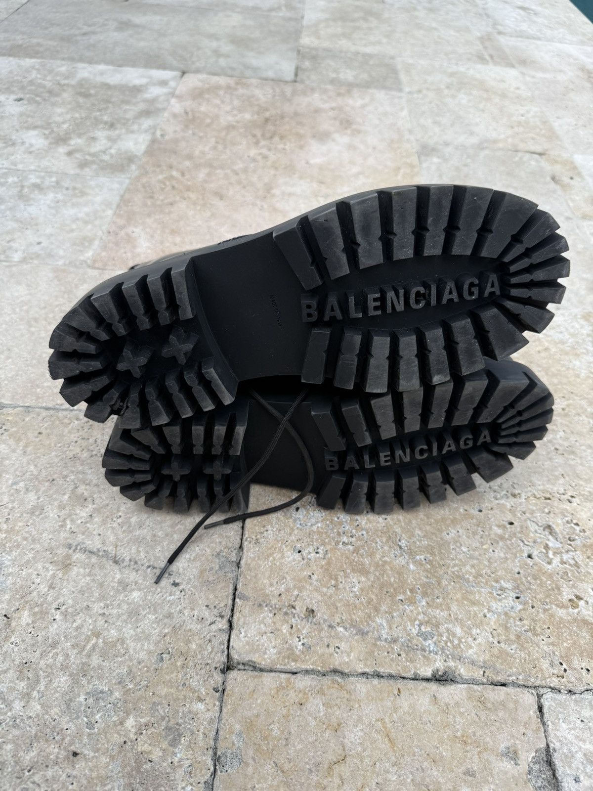 Balenciaga Balenciaga Leather Strike Boots Size US 10 / EU 43 - 12 Thumbnail