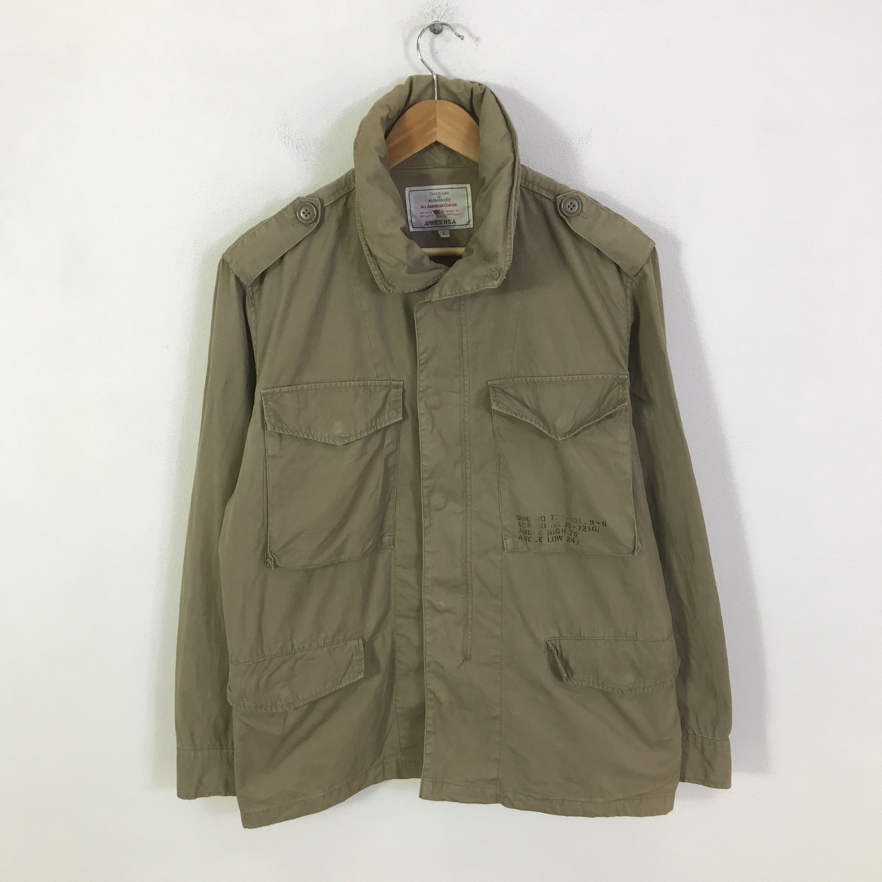 Avirex Vtg avirex USA m65 design jacket K124B3 Size US L / EU 52-54 / 3 - 1 Thumbnail