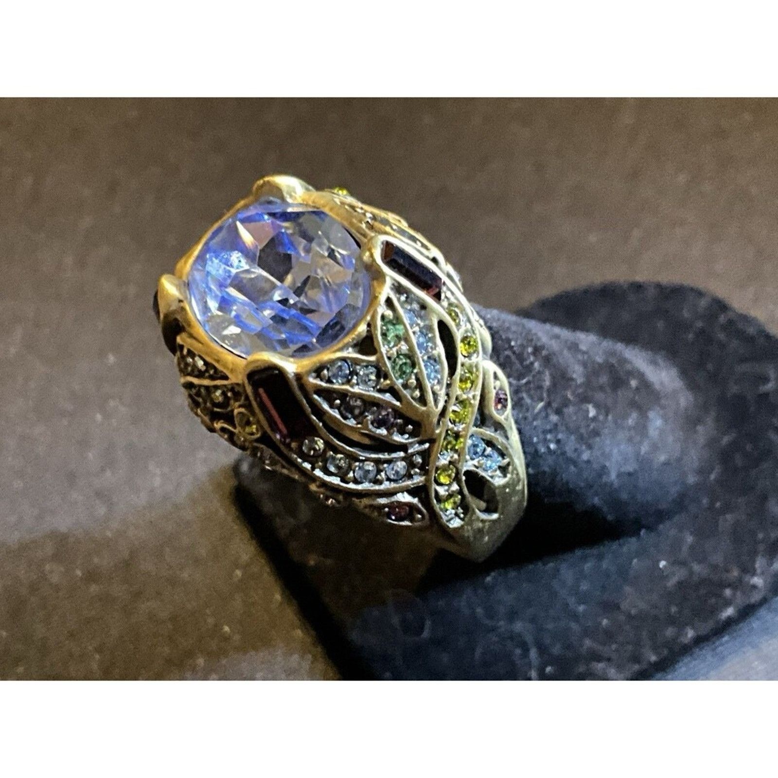 Other Heidi Daus Cocktail Ring Multicolored Size 11 Size ONE SIZE - 6 Thumbnail