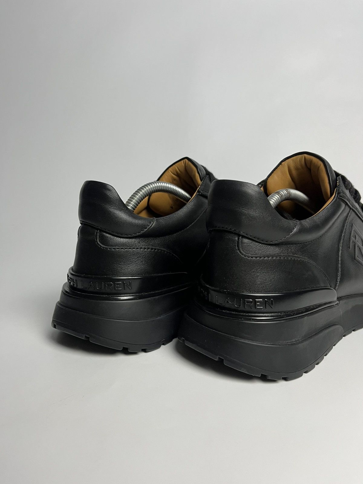 Ralph Lauren Purple Label Ralph Lauren Purple Label - Ethan Calfskin Leather Sneakers Size US 9 / EU 42 - 10 Thumbnail