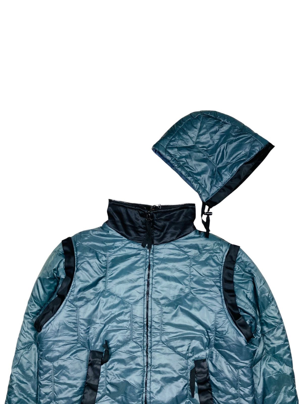 20471120 2000s Sabotage - GIMP Hoodie Puffer Jacket Size US M / EU 48-50 / 2 - 7 Thumbnail